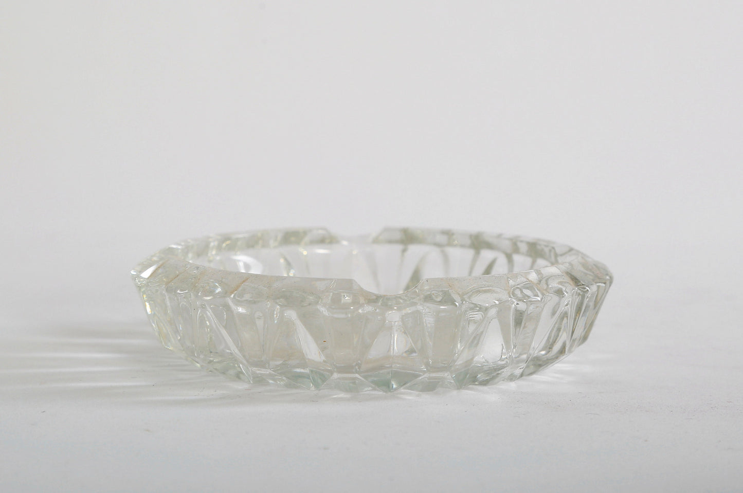 Vintage Noritake Hampton Hall clear glass Crystal Ashtray