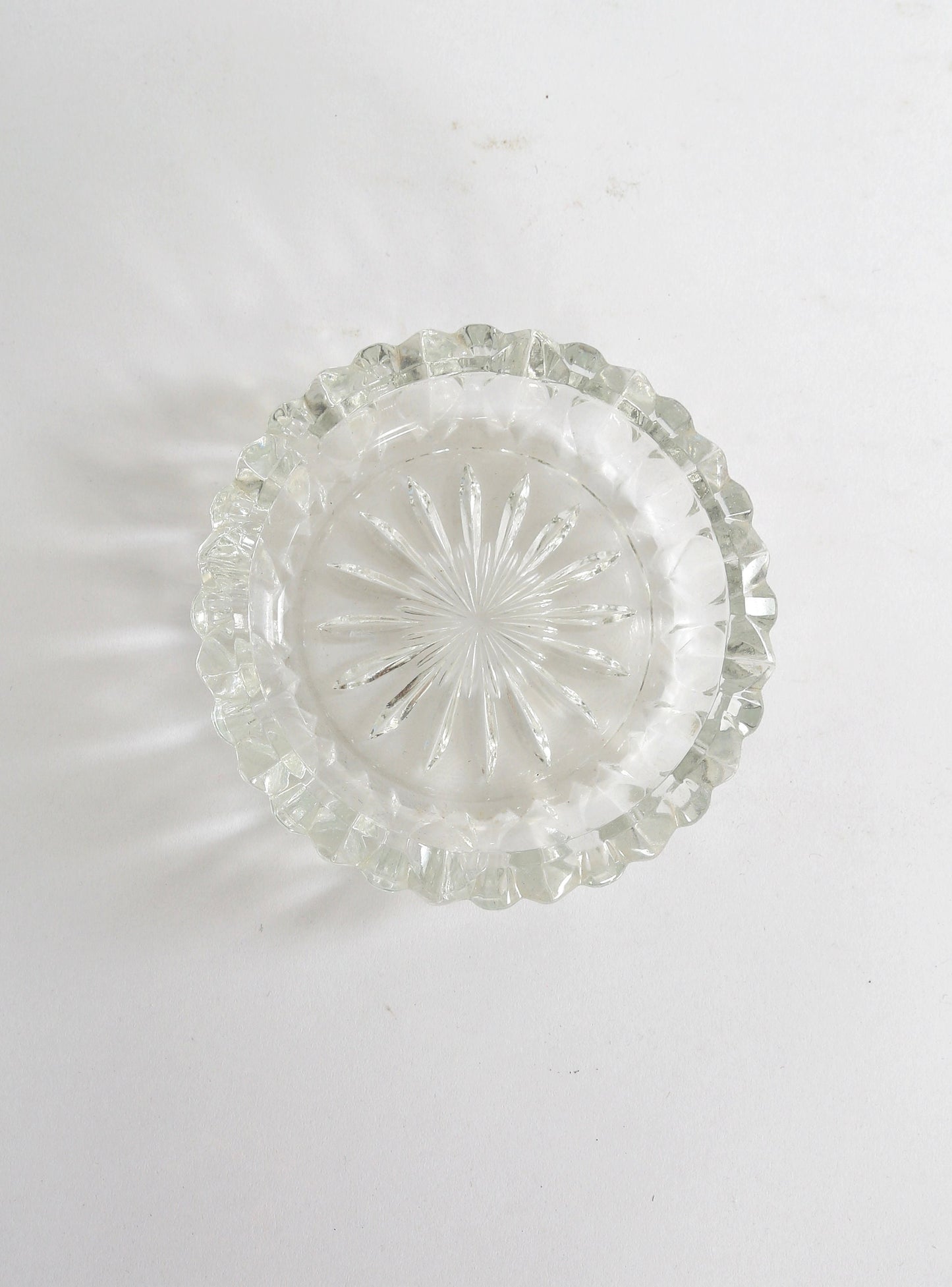 Vintage Noritake Hampton Hall clear glass Crystal Ashtray