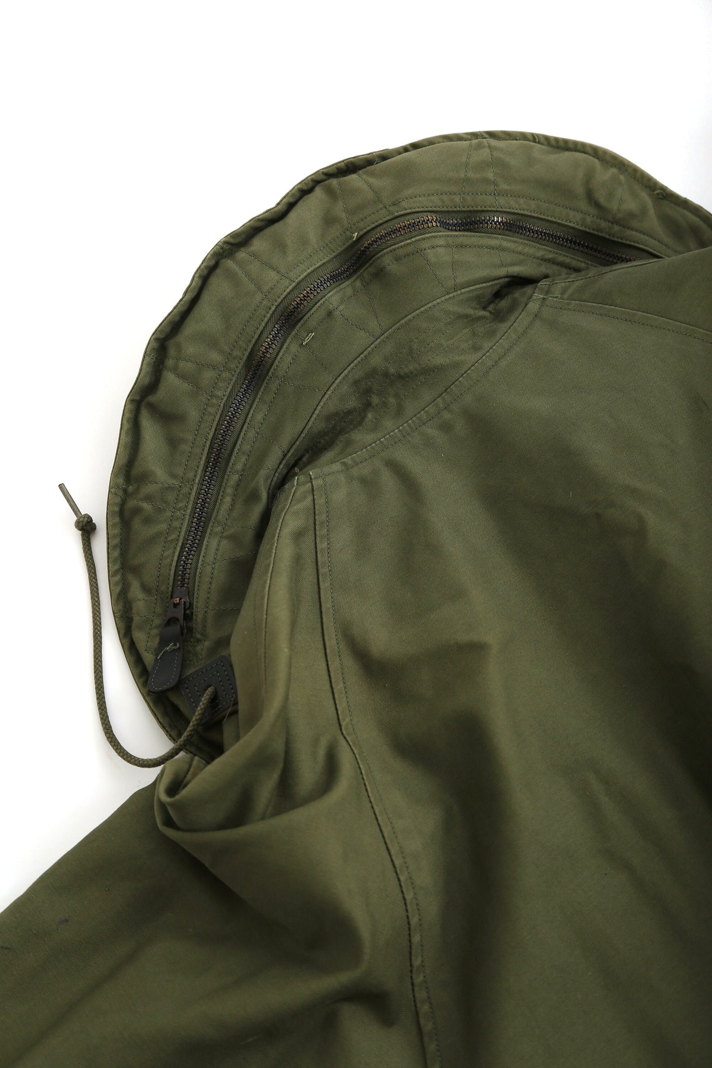 Vietnam Era M 65 Military issue US Army green hooded jacket | OG - 107 Jonny Ownbey Co 1962