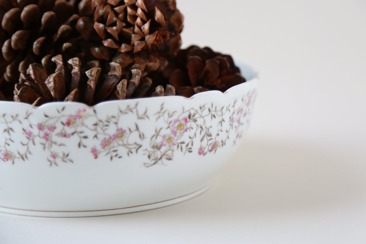 Vintage French Limoges floral Bowl