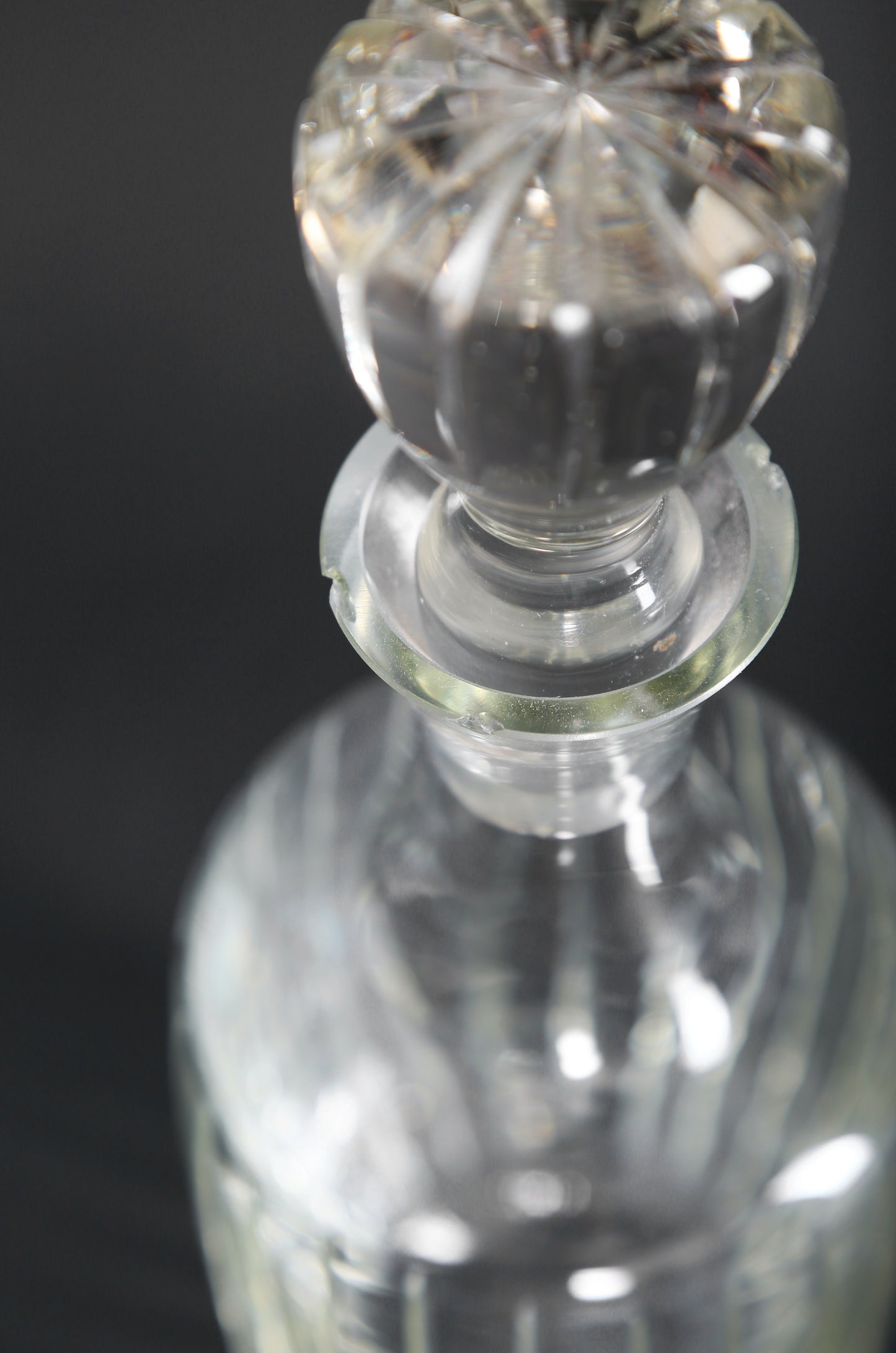 Antique Baccarat French Crystal Whiskey Decanter