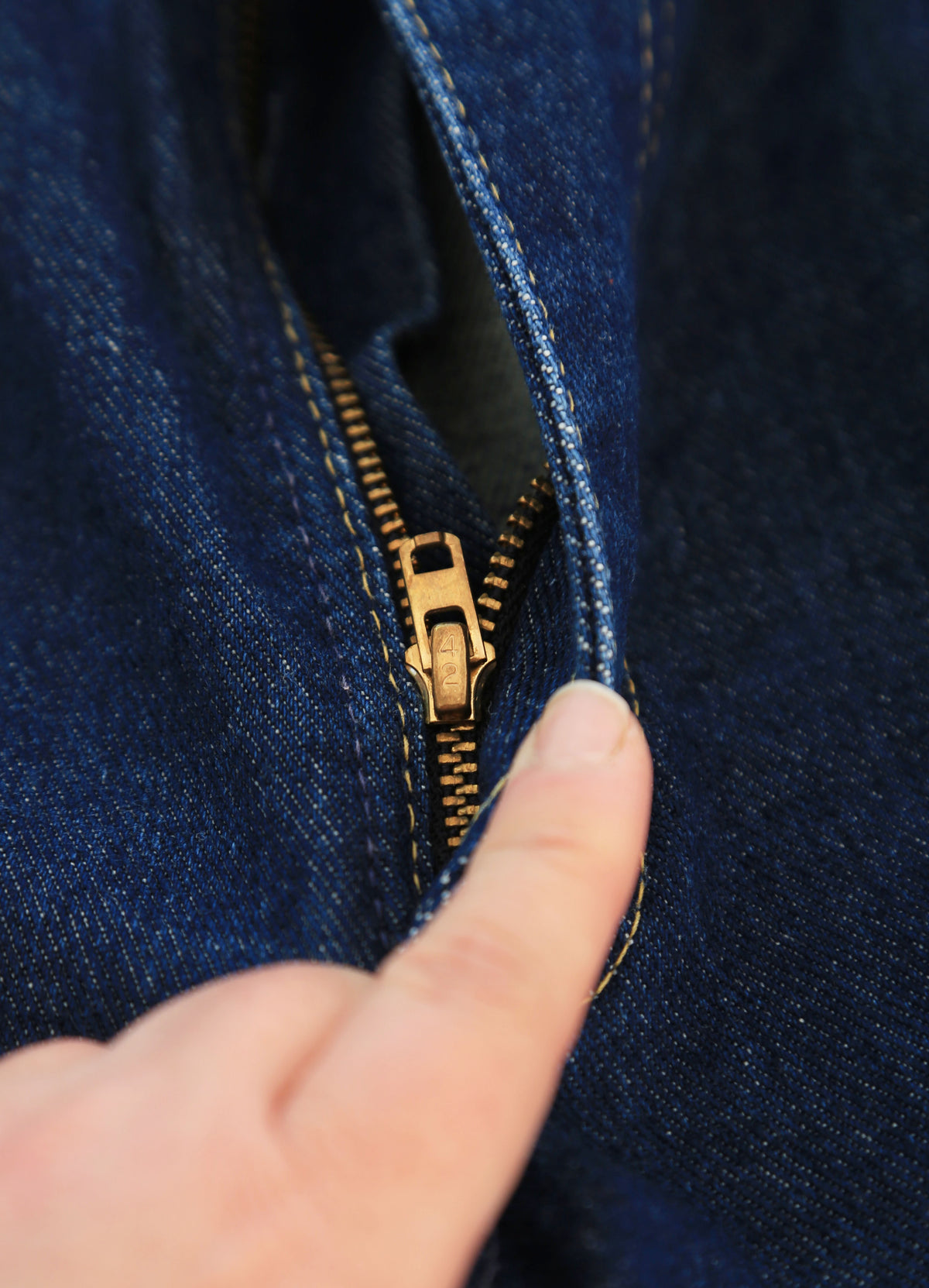 Vintage 70s Lee riders indigo denim jeans 33 x 32 | Deadstock Lee Jeans