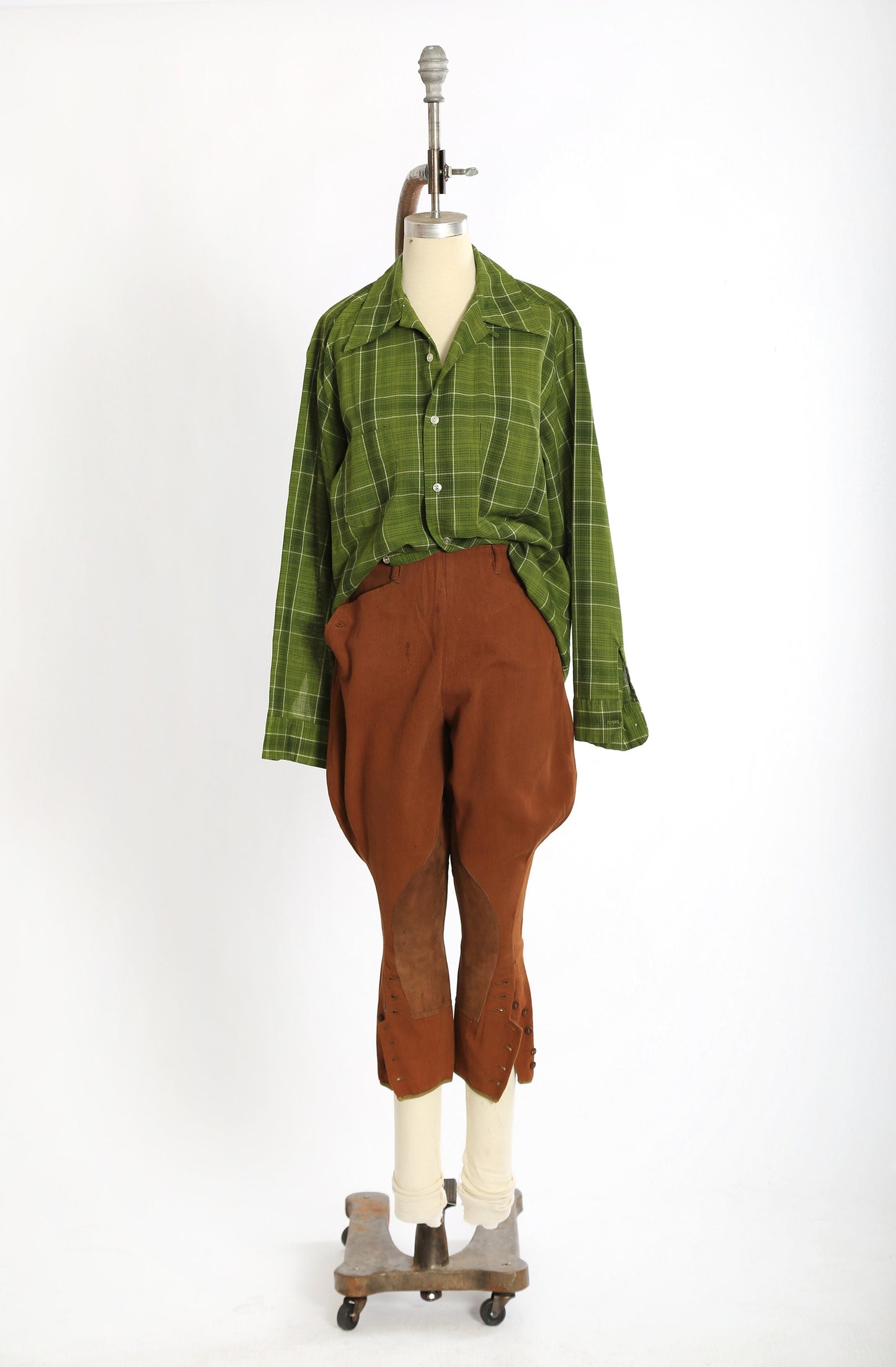 Vintage 40s brown riding Equestrian hunter Breeches Pants