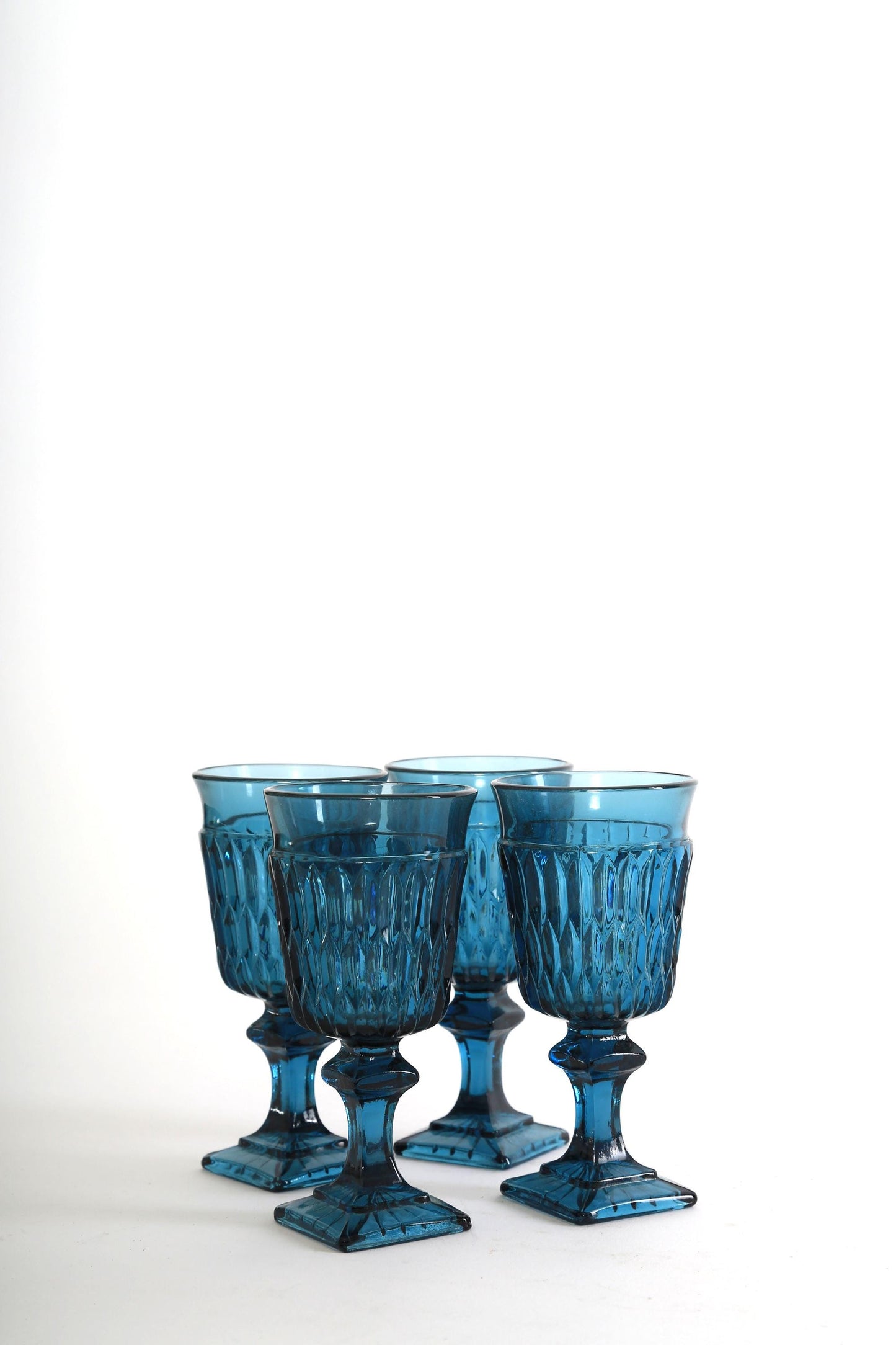 Mount Vernon Blue Indiana Glasses Set of 4