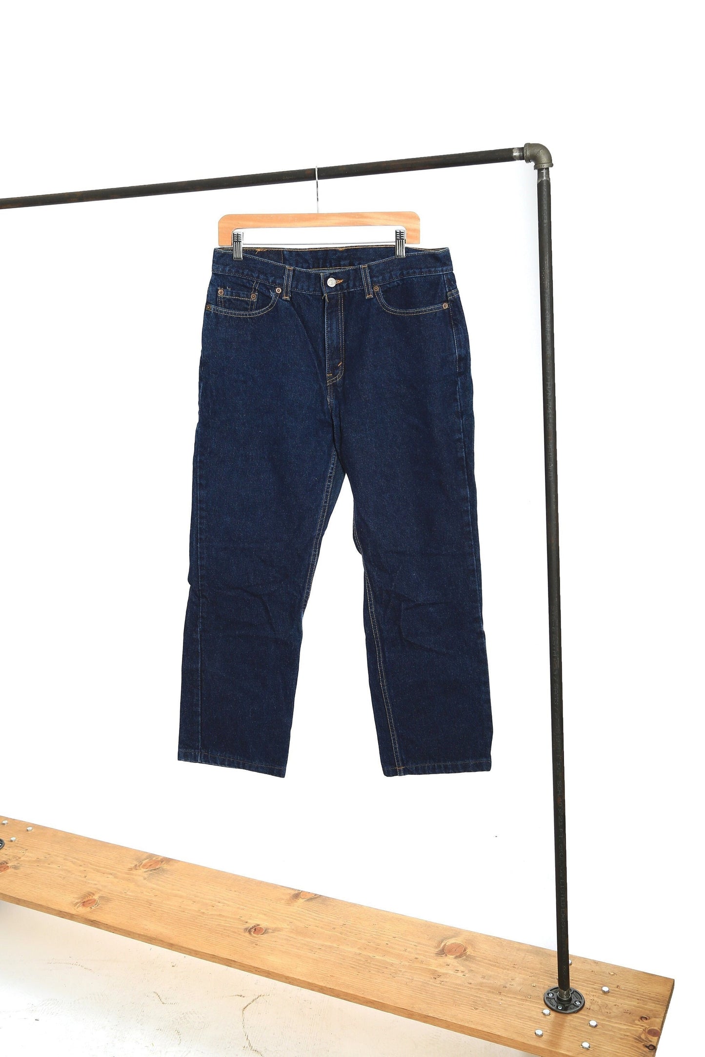 Vintage 505 dark wash boyfriend Levis Miss 14