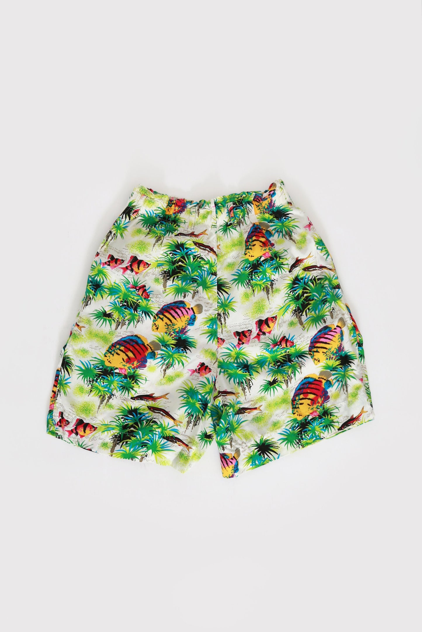 GAP Tropical shirts | Vintage 90s GAP tropical fish rayon shorts