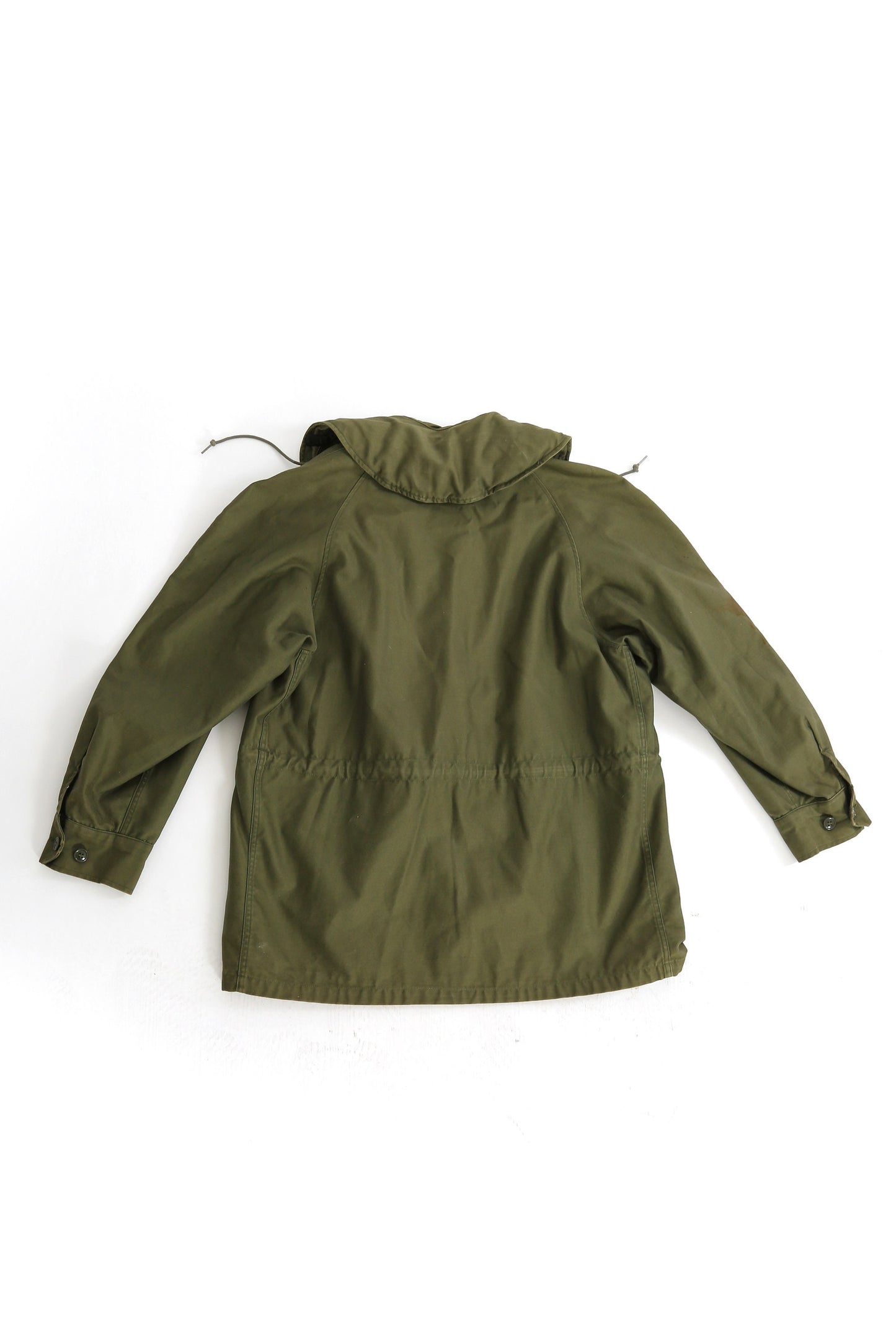 Vietnam Era M 65 Military issue US Army green hooded jacket | OG - 107 Jonny Ownbey Co 1962
