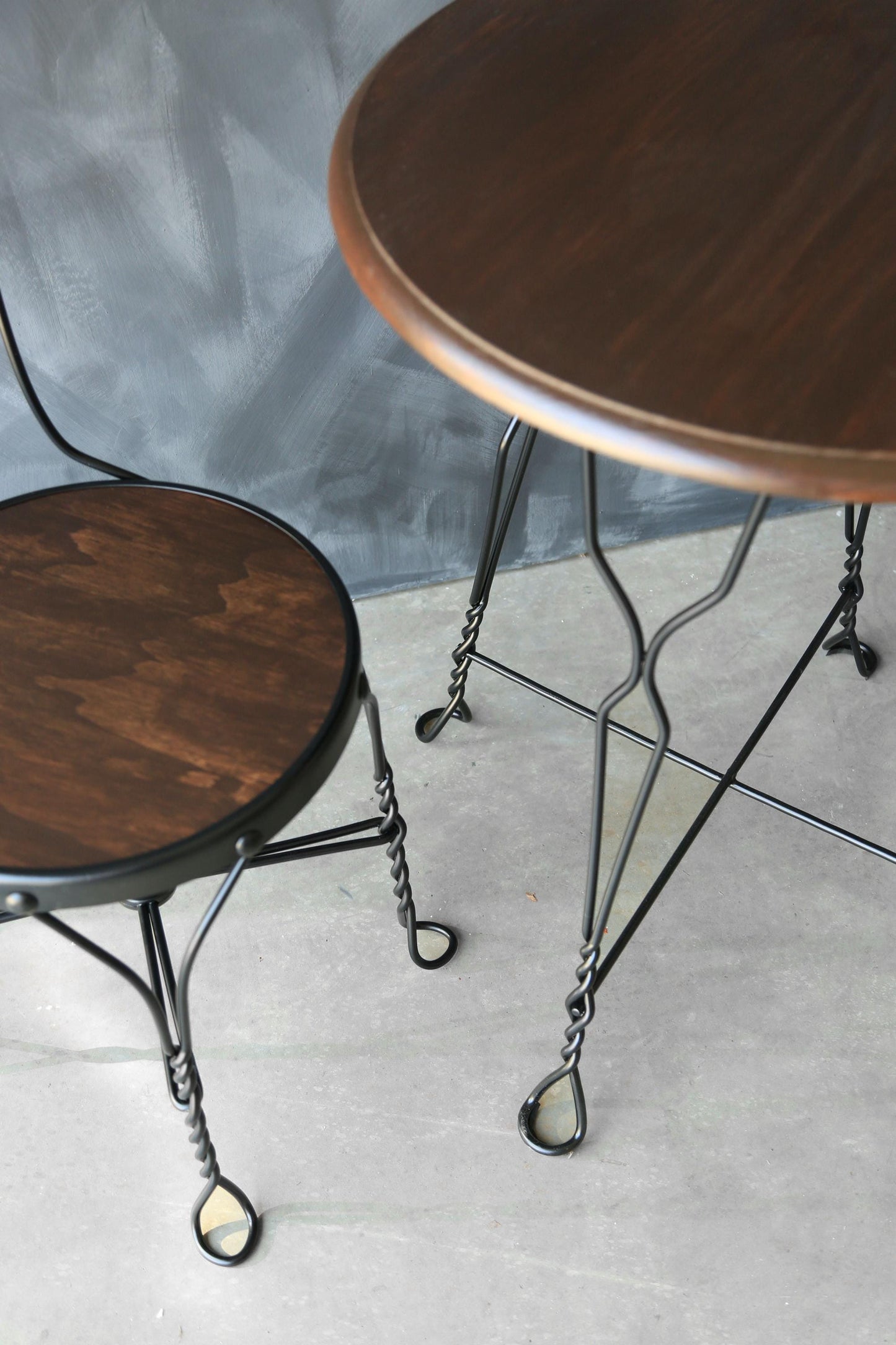 Antique Cafe Bistro set