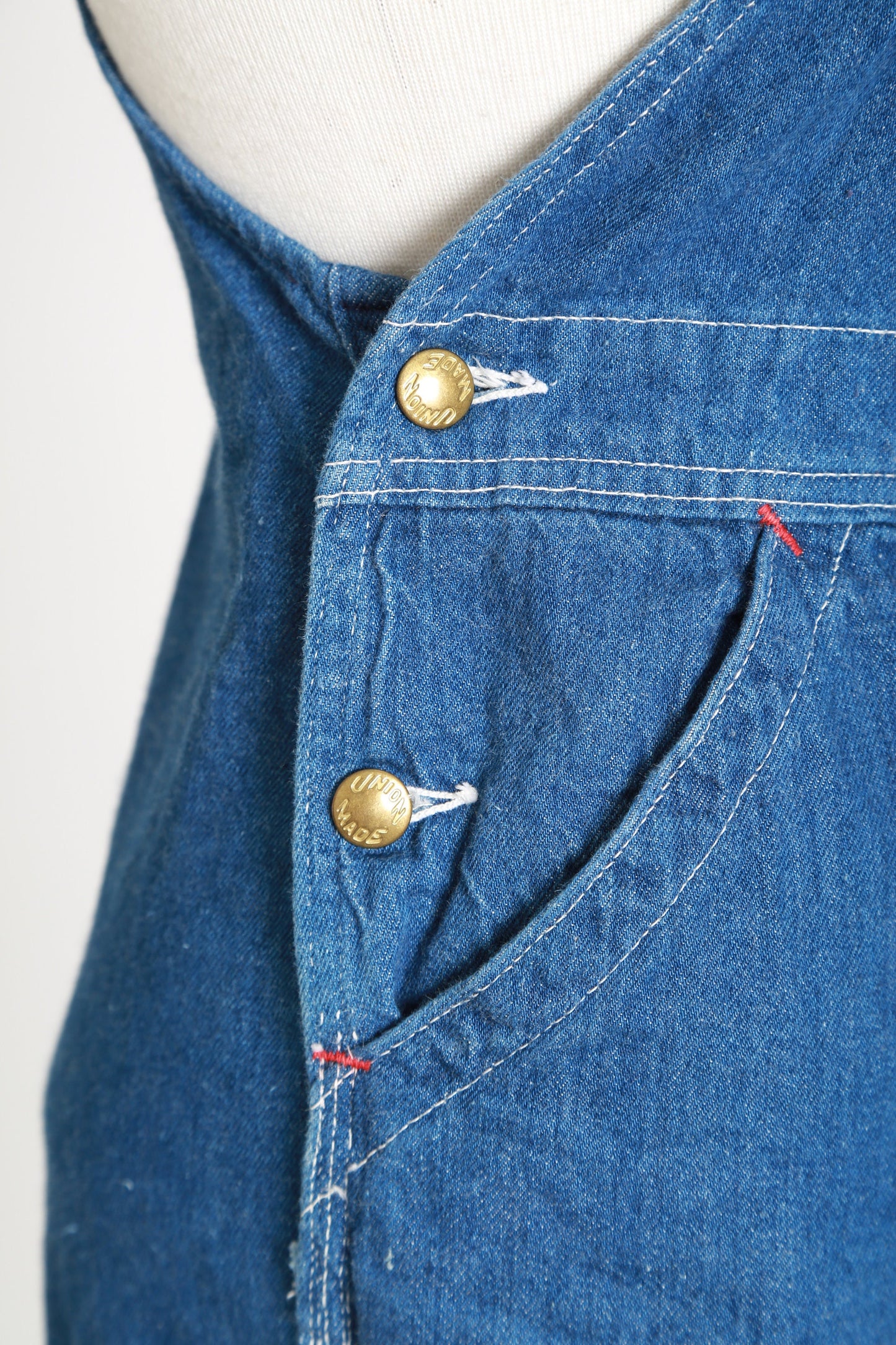 Union made overalls | Vintage 60s 40s denim overalls | 1960s workwear jean overalls