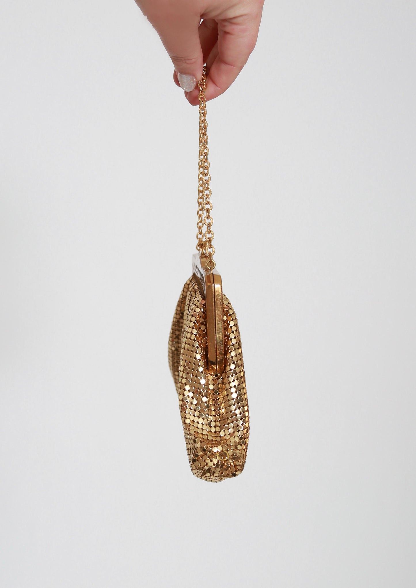 50s Whiting & Davis Gold mesh purse
