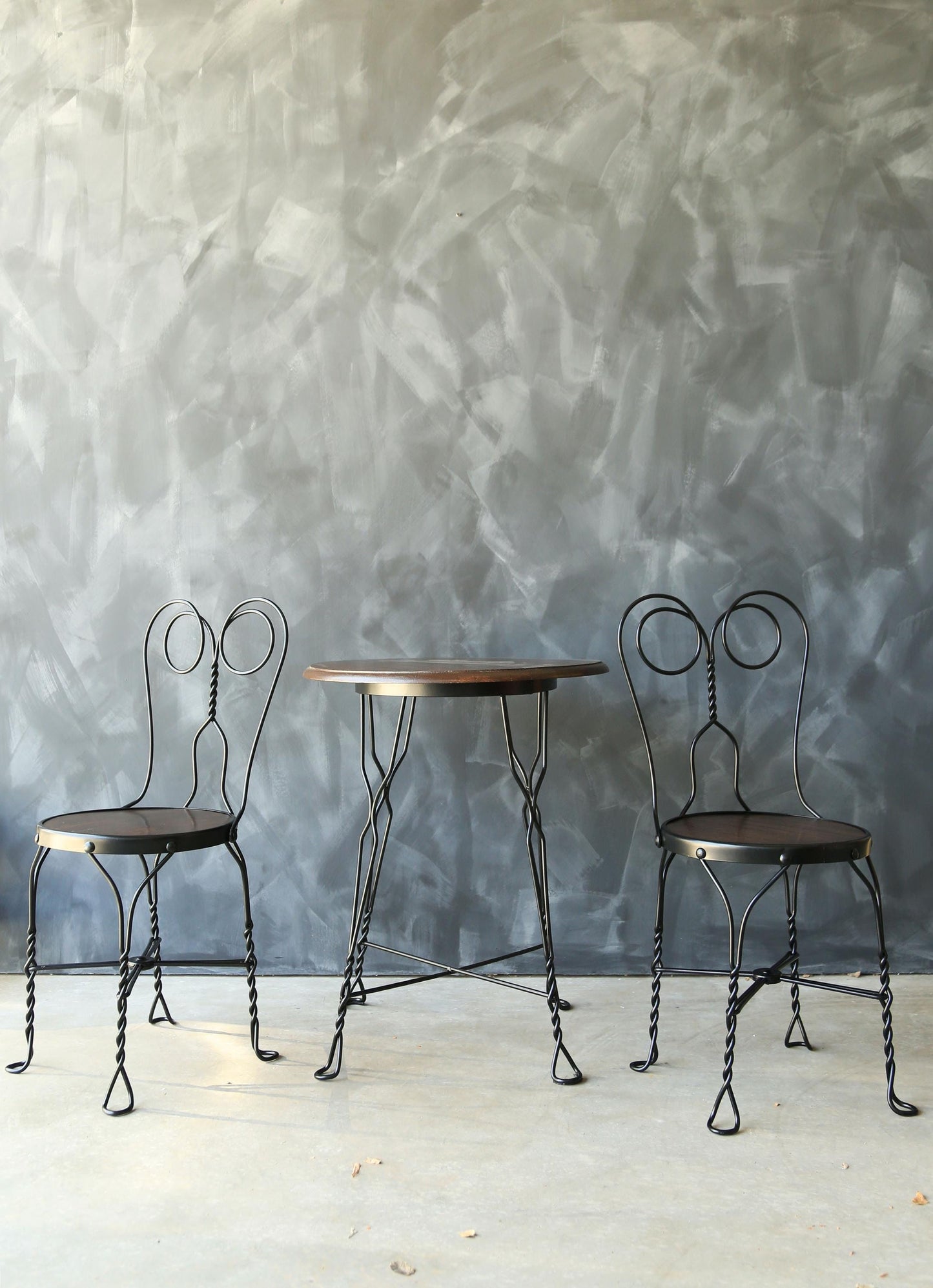 Antique Cafe Bistro set