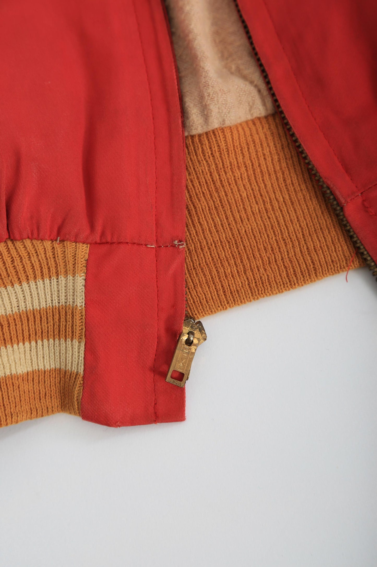 Vintage 40s Kids Red satin jacket