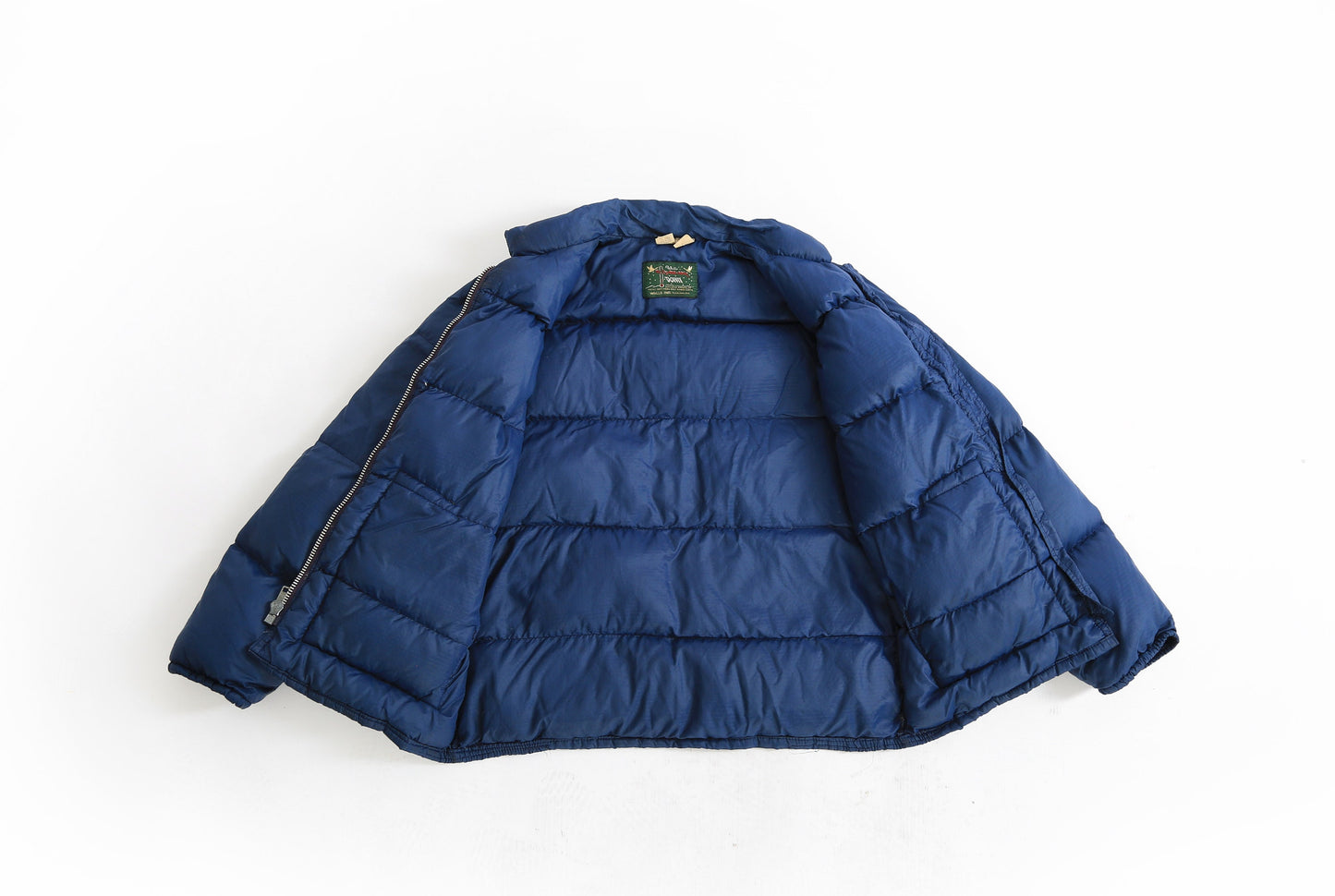 70s Walls blizzard down down puffer | Vintage 1970s men's blue Puffer jacket