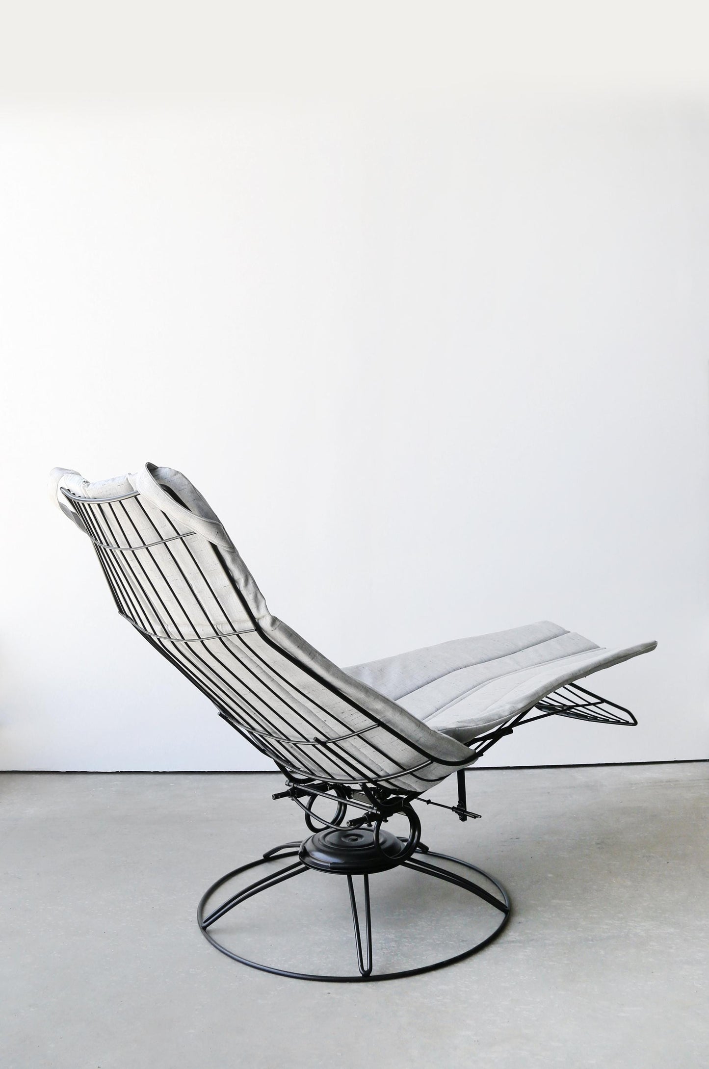 Vintage Mid Century Modern Homecrest Patio Set | Gilder sofa + 2 Fiesta loungers + side table