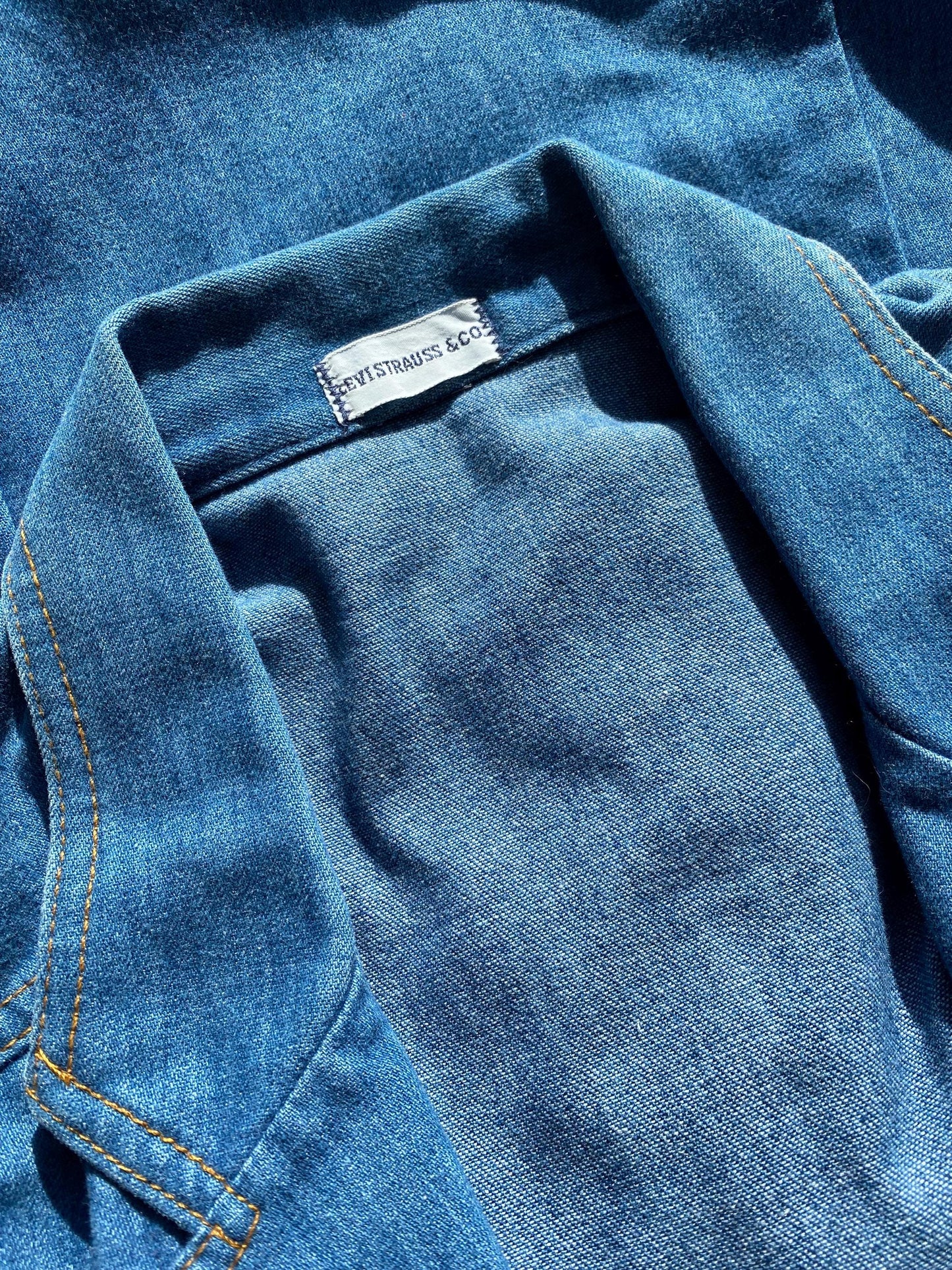 70s LEVIS denim blazer