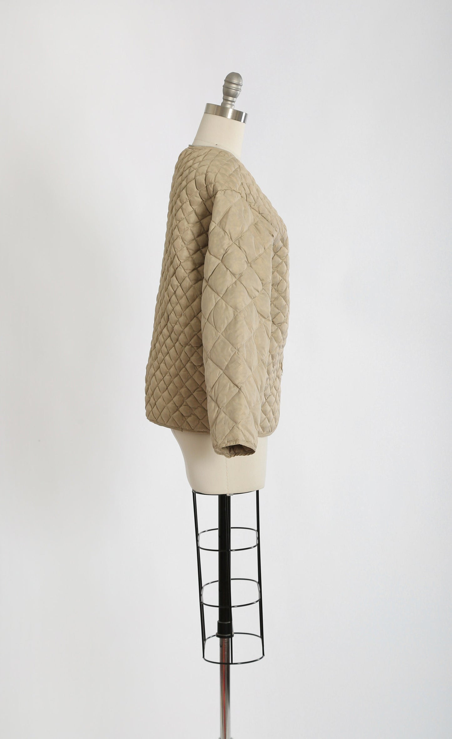 Quilted down filled liner jacket