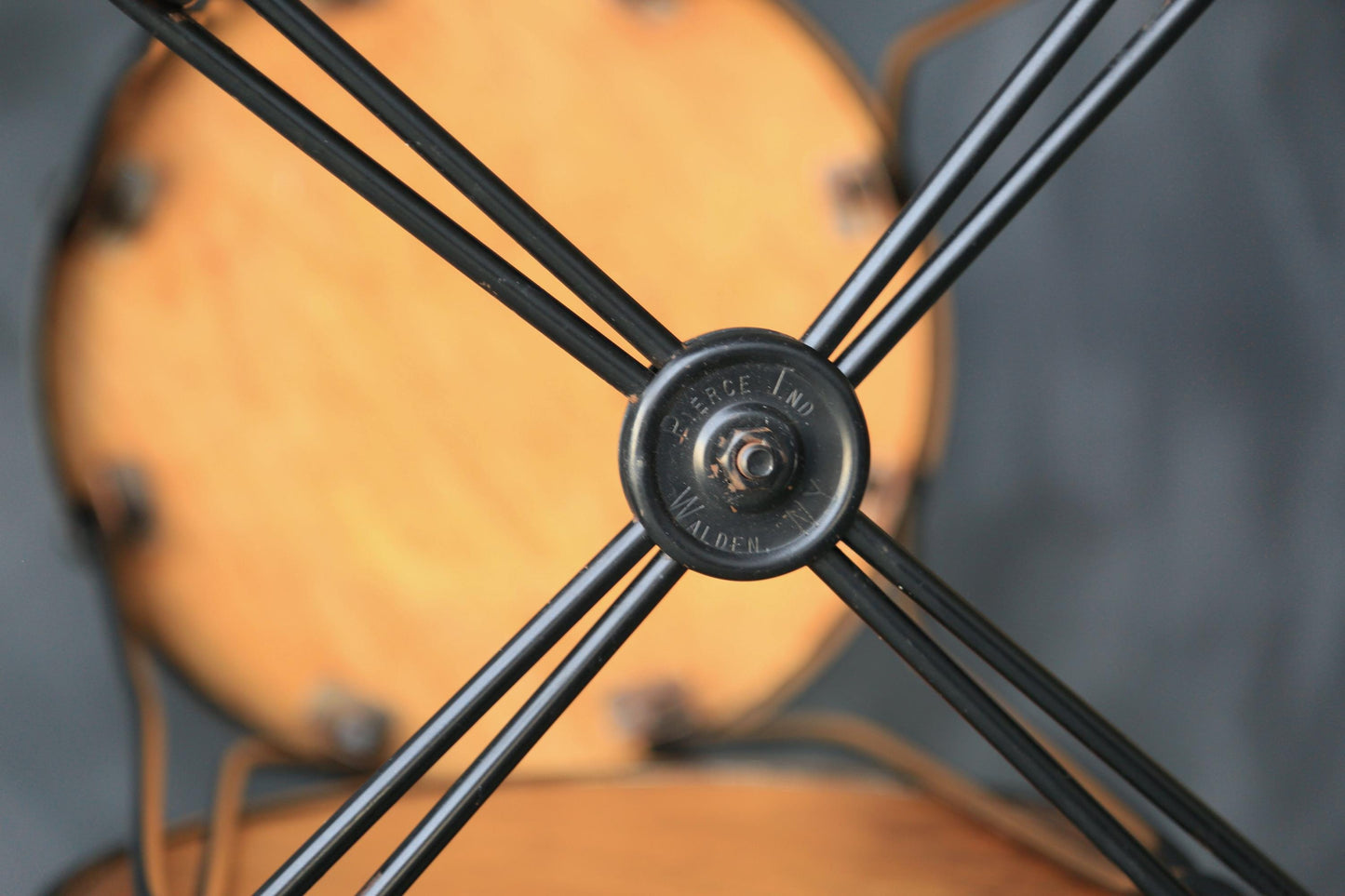 Antique Cafe metal stools