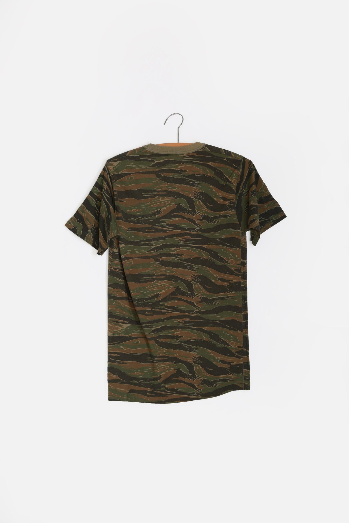 Vintage 80s Jungle Tiger Stripe Camo T-Shirt