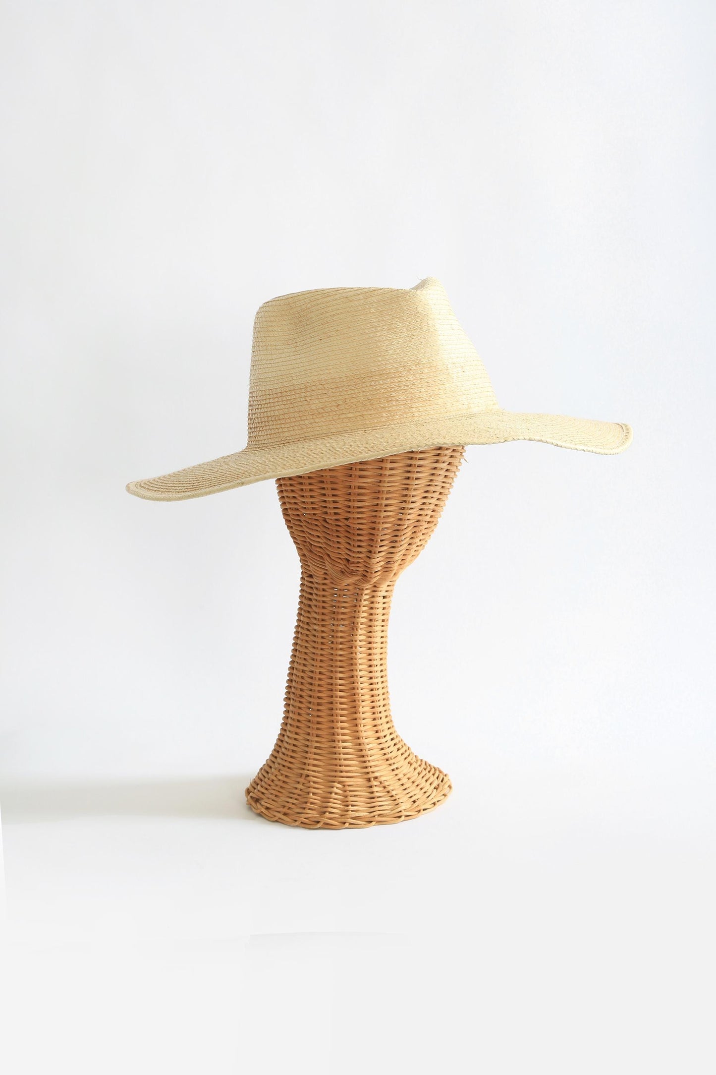 Vintage Sun Body palm leaf Ranch hat 7 3/4