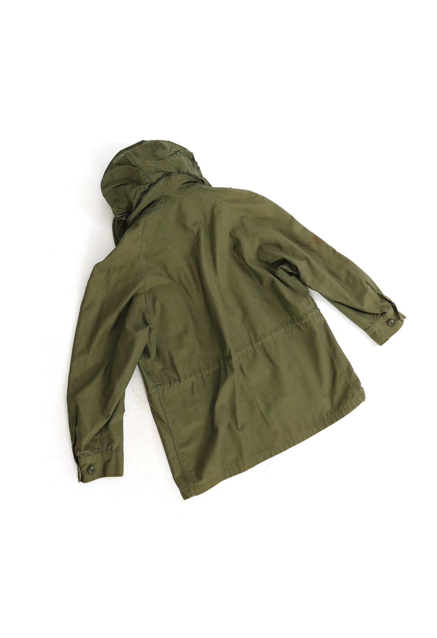 Vietnam Era M 65 Military issue US Army green hooded jacket | OG - 107 Jonny Ownbey Co 1962