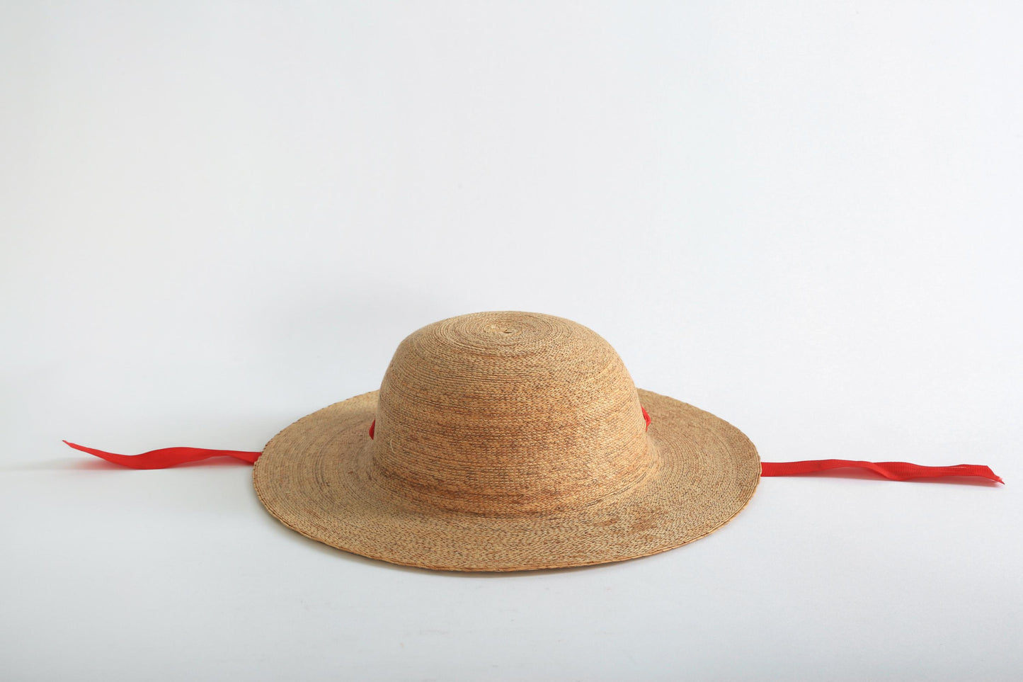 Vintage youth natural straw hat