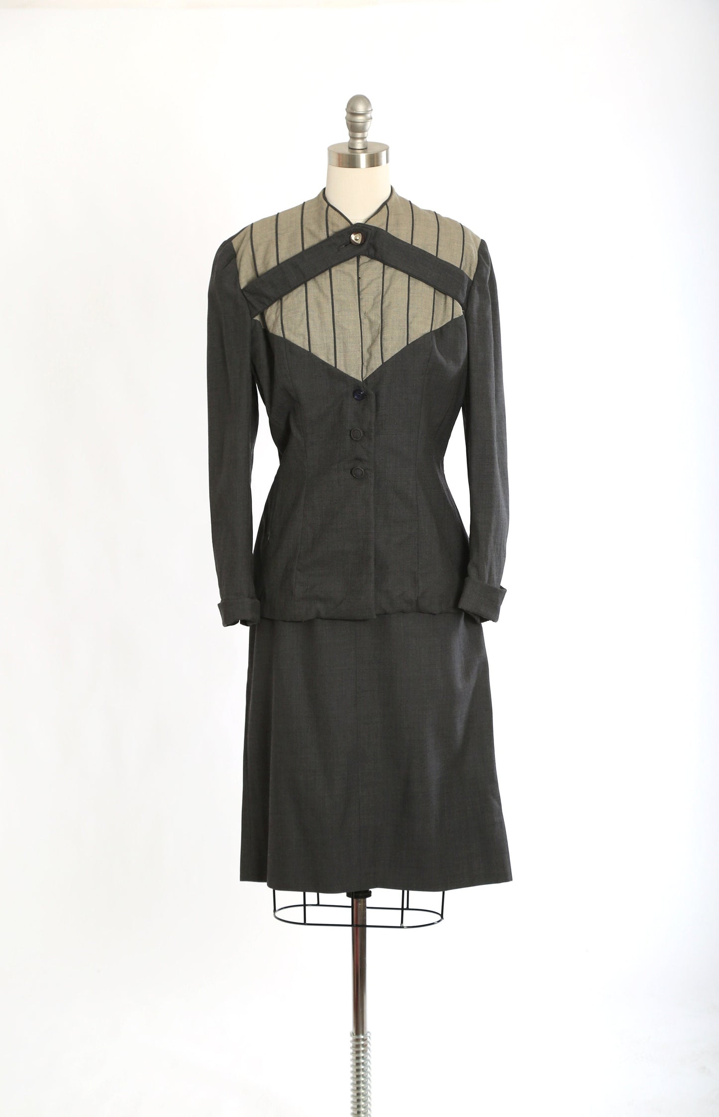 40s Lilli Ann suit | Vintage 1940s Lilli Ann wool skirt suit