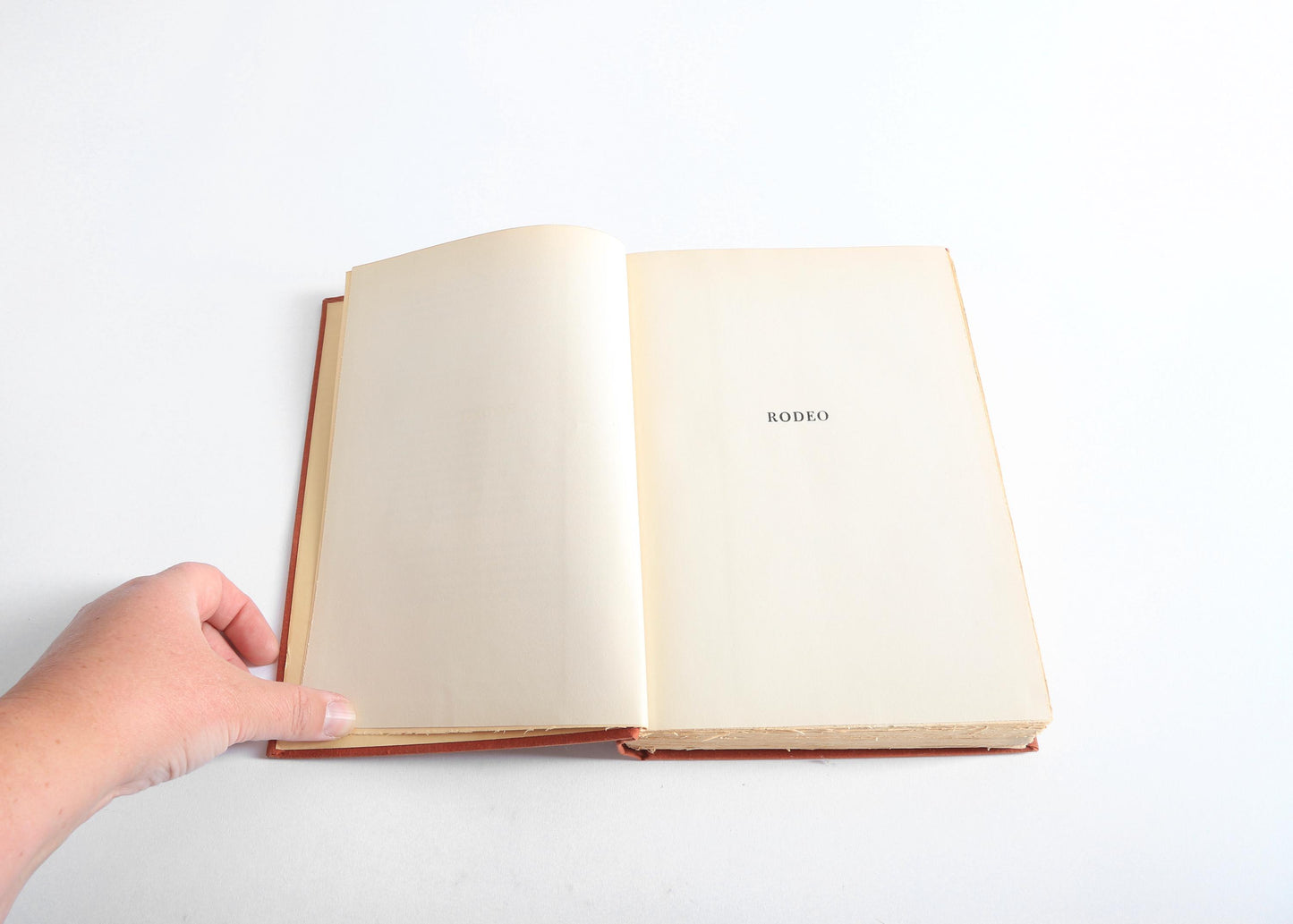 Vintage Cowboy Book | 1936 RODEO by R.B. Cunninghame