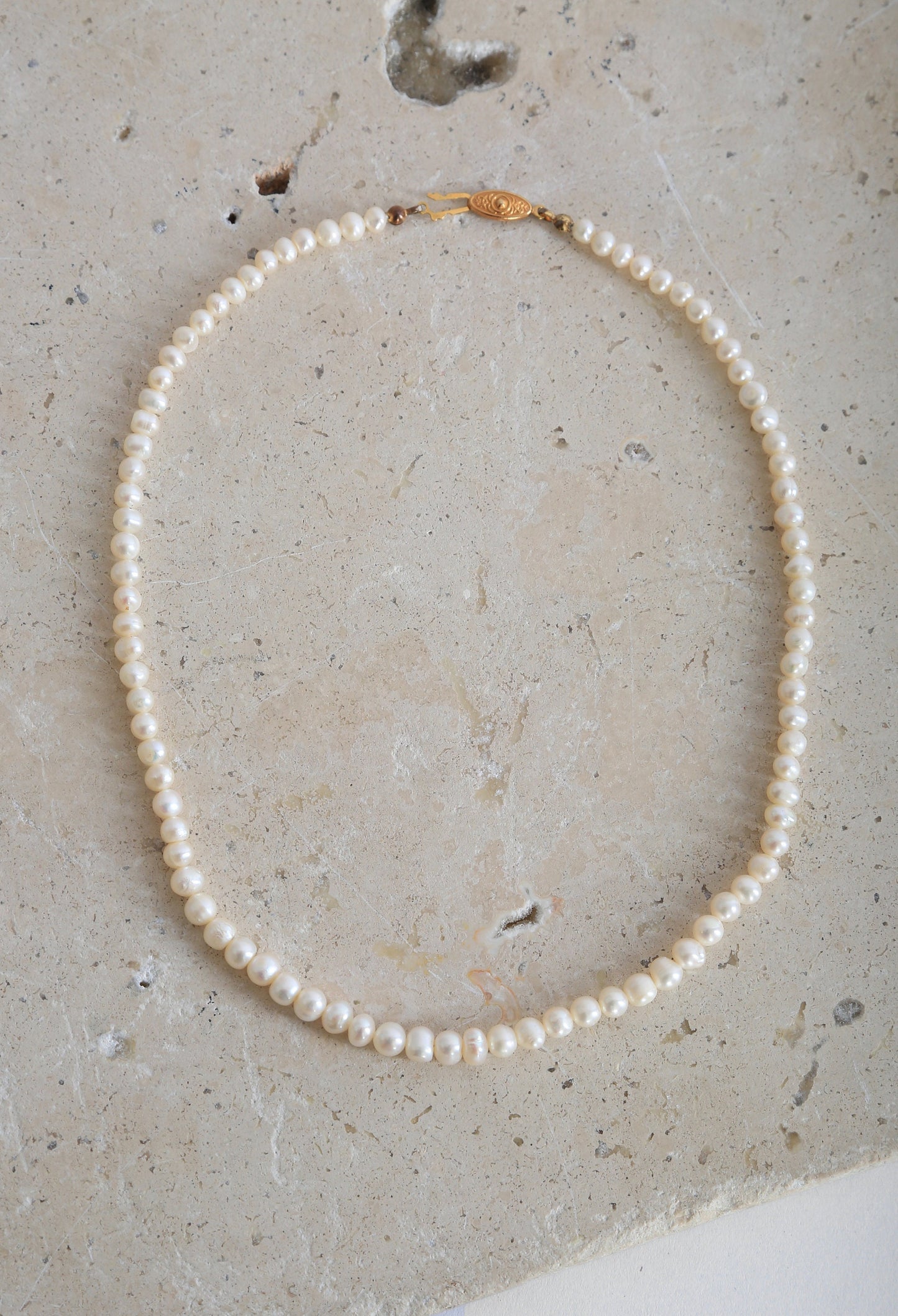 Vintage Genuine culture pearl necklace