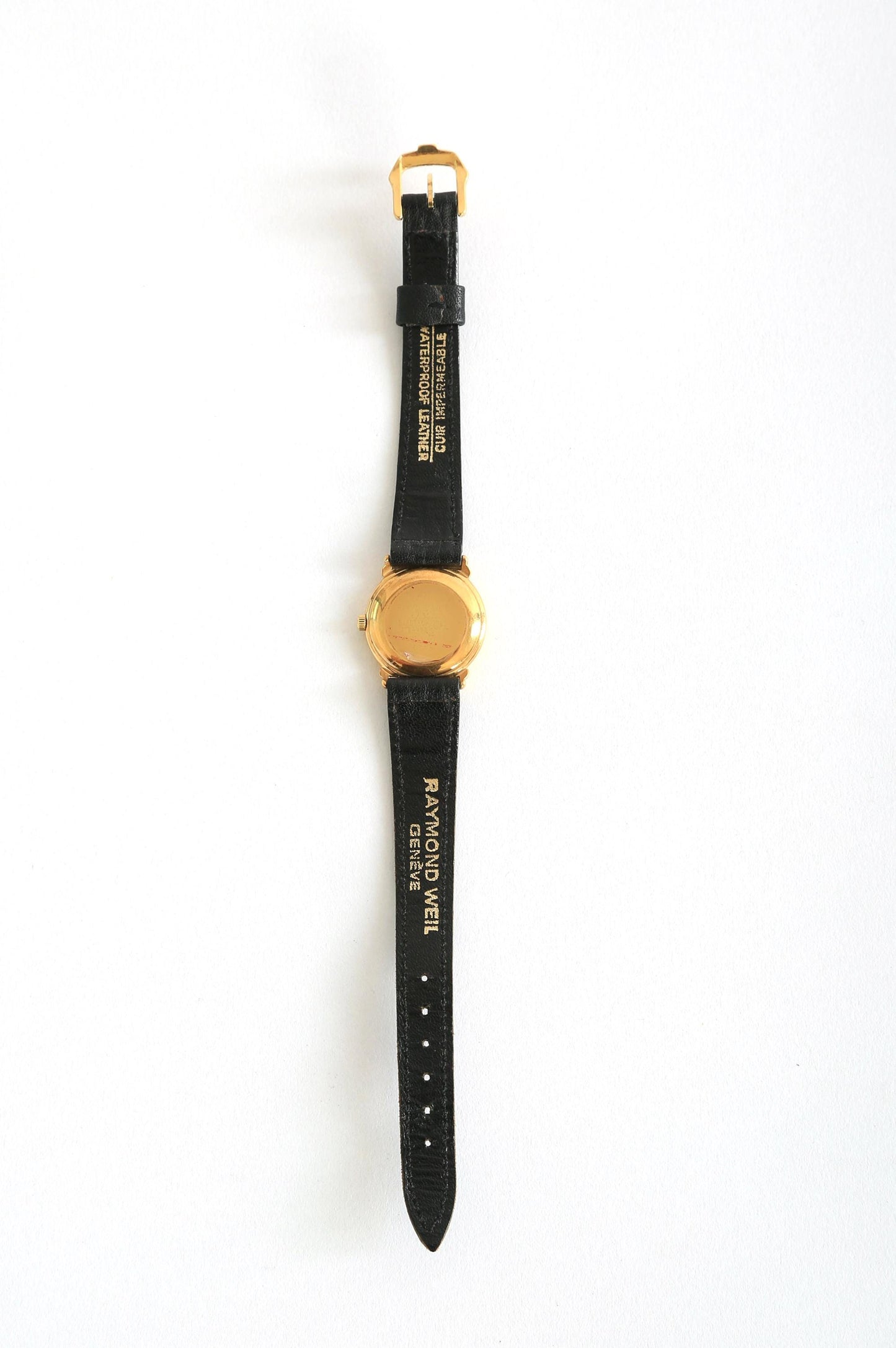 Vintage Raymond Weil Geneve 18K gold plated Woman's watch