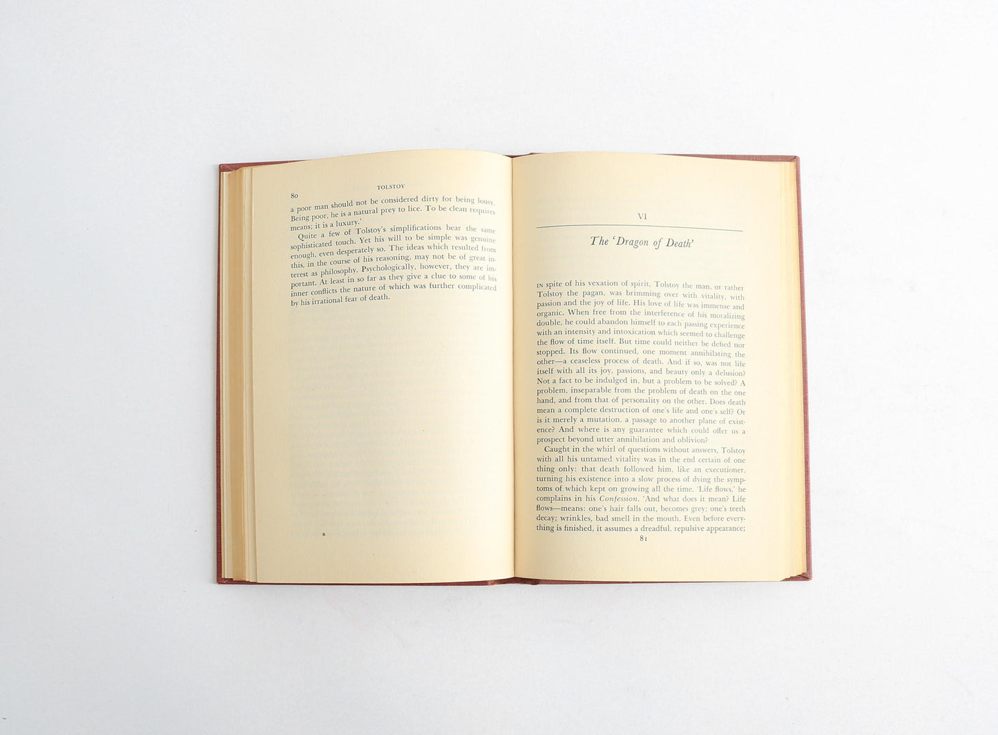 1946 Tolstoy an approach by Janko Lavrin book