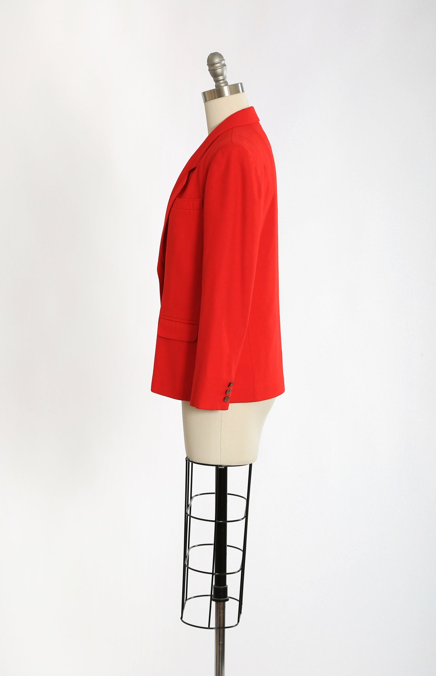 70s Pendleton red blazer | Vintage 1970s red wool Pendleton jacket blazer