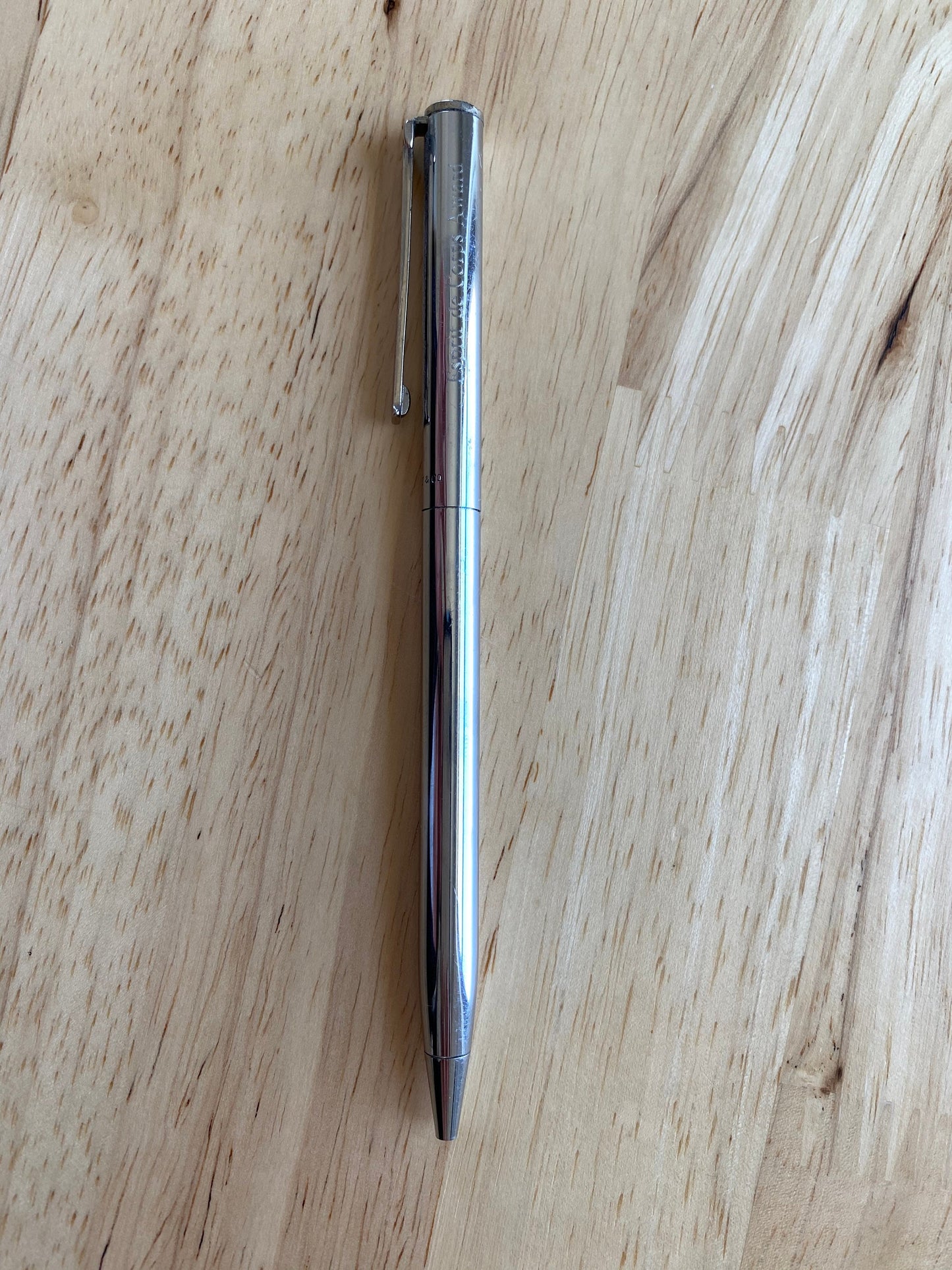 Vintage TIFFANY & CO. Sterling Silver T - clip pen