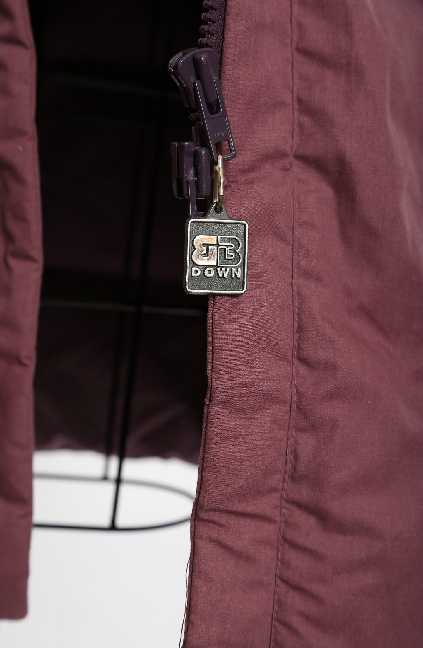 Miya & Yoshi puffer parka | Vintage 90s purple quilted down puffer coat jacket