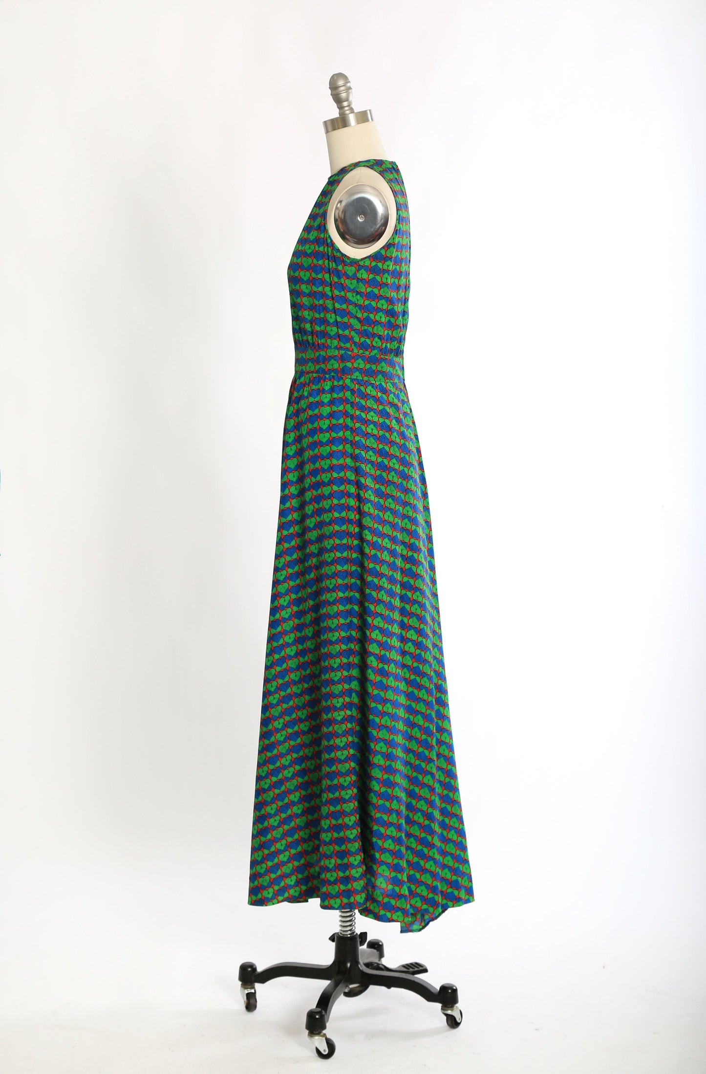60s Lanz dress | Vintage 1960s Lanz Heart print maxi dress