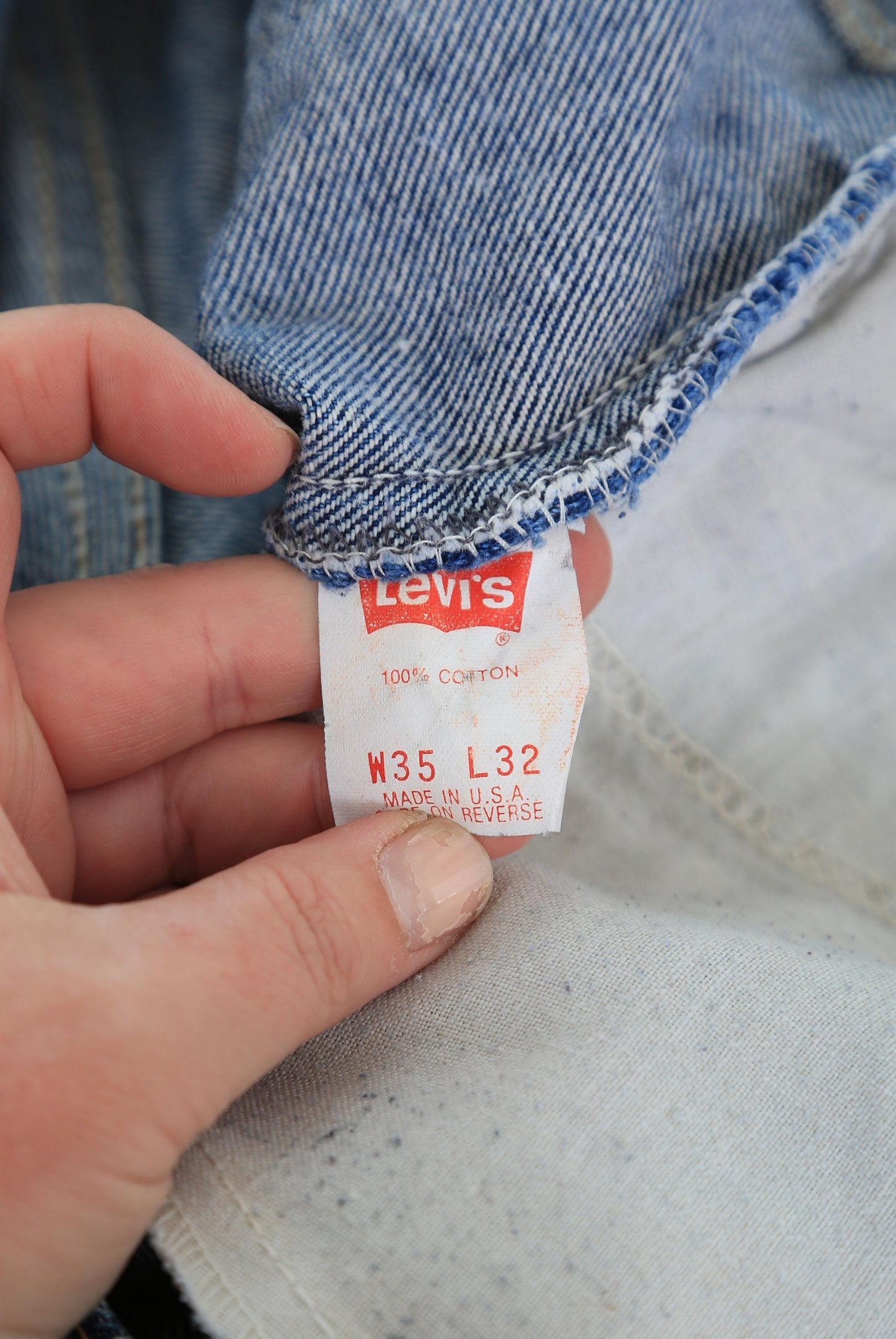 90s LEVIS 517 Sanforized jeans USA W35 L32