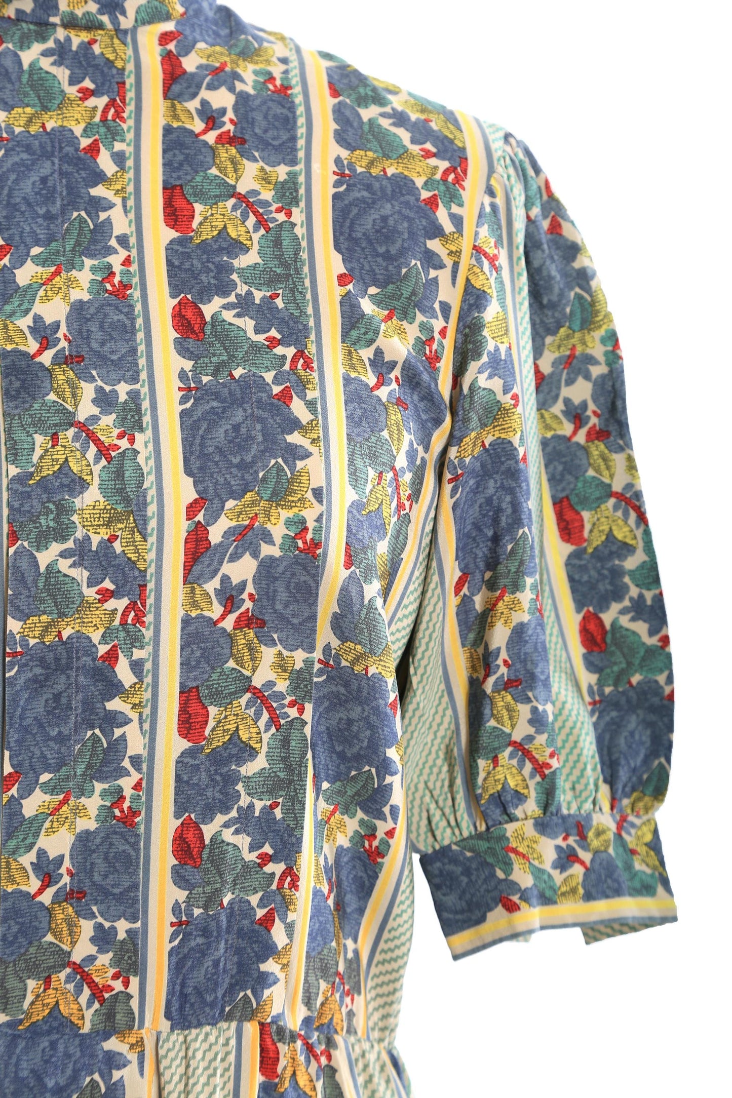 ALBERT NIPON Nipon boutique floral silk dress