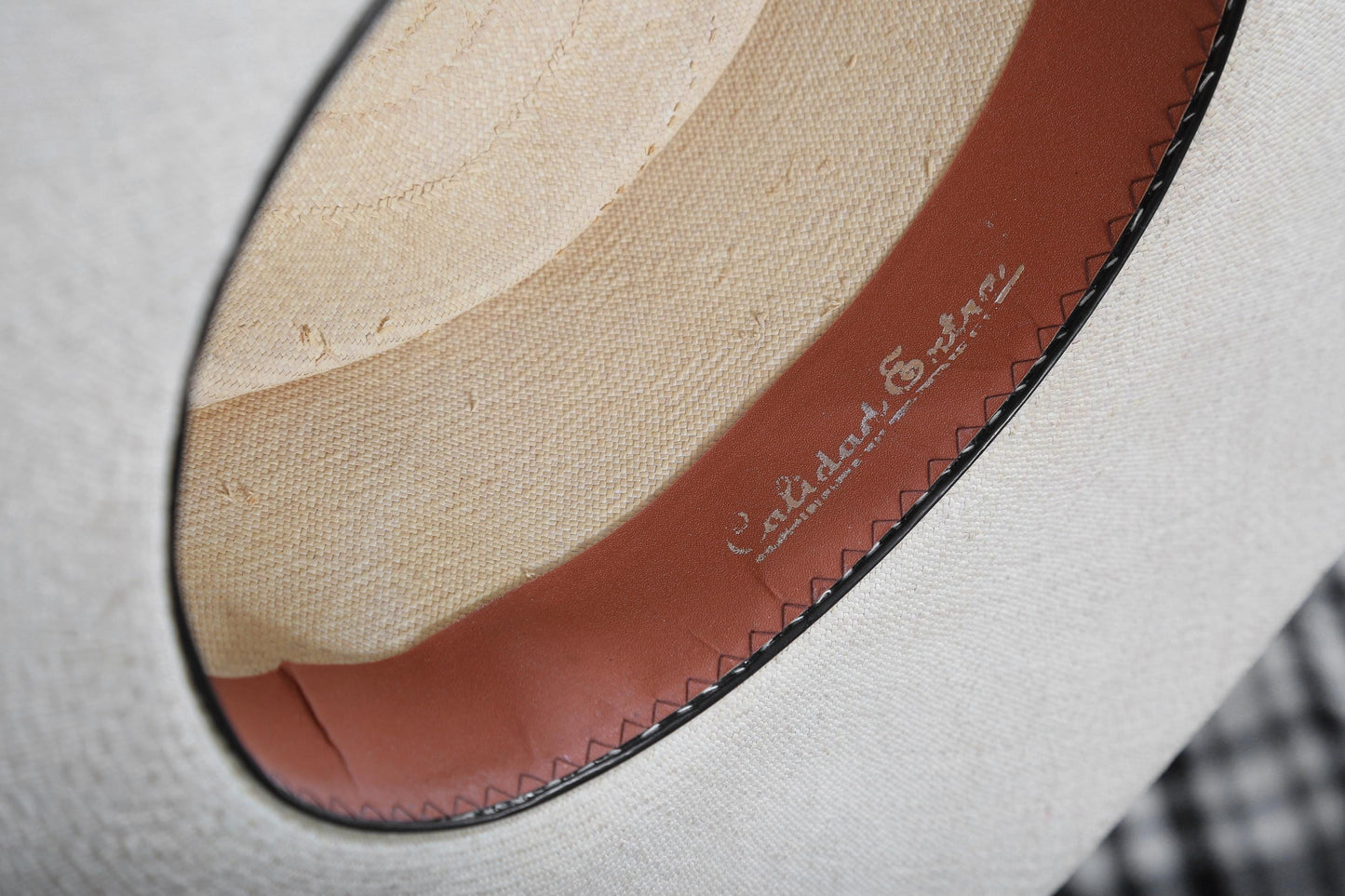 Vintage wide brim sun hat