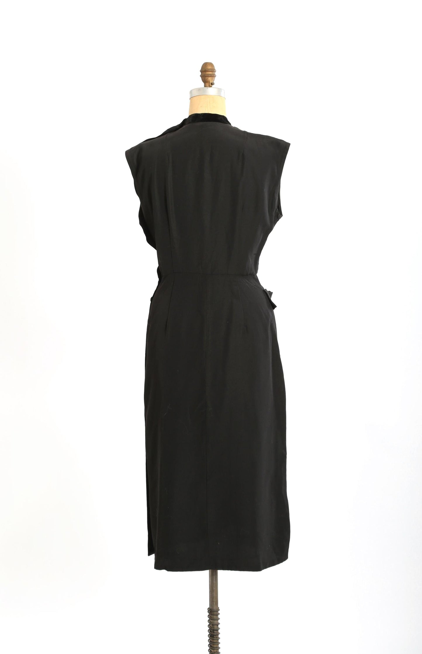 40s black dress