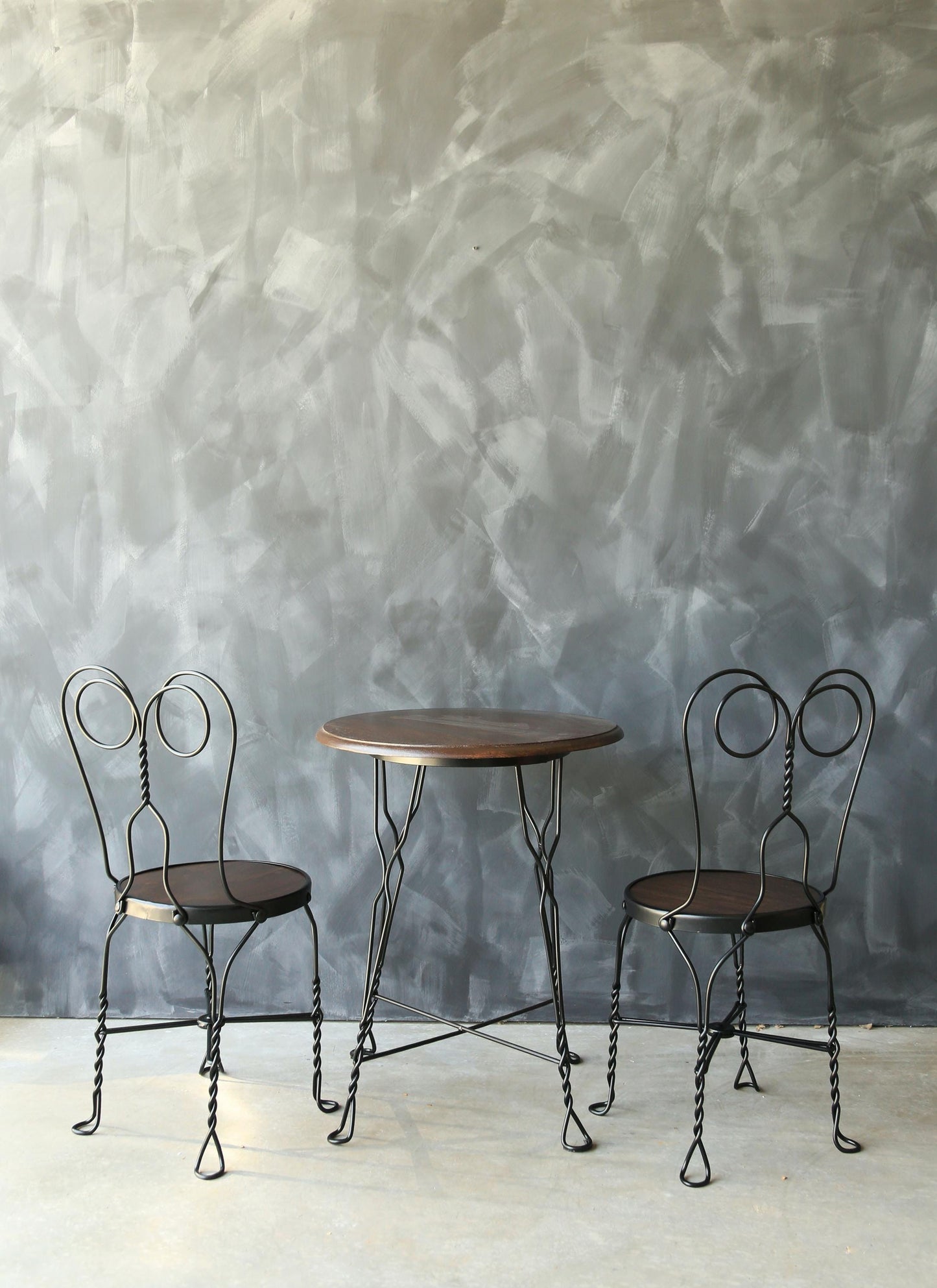 Antique Cafe Bistro set