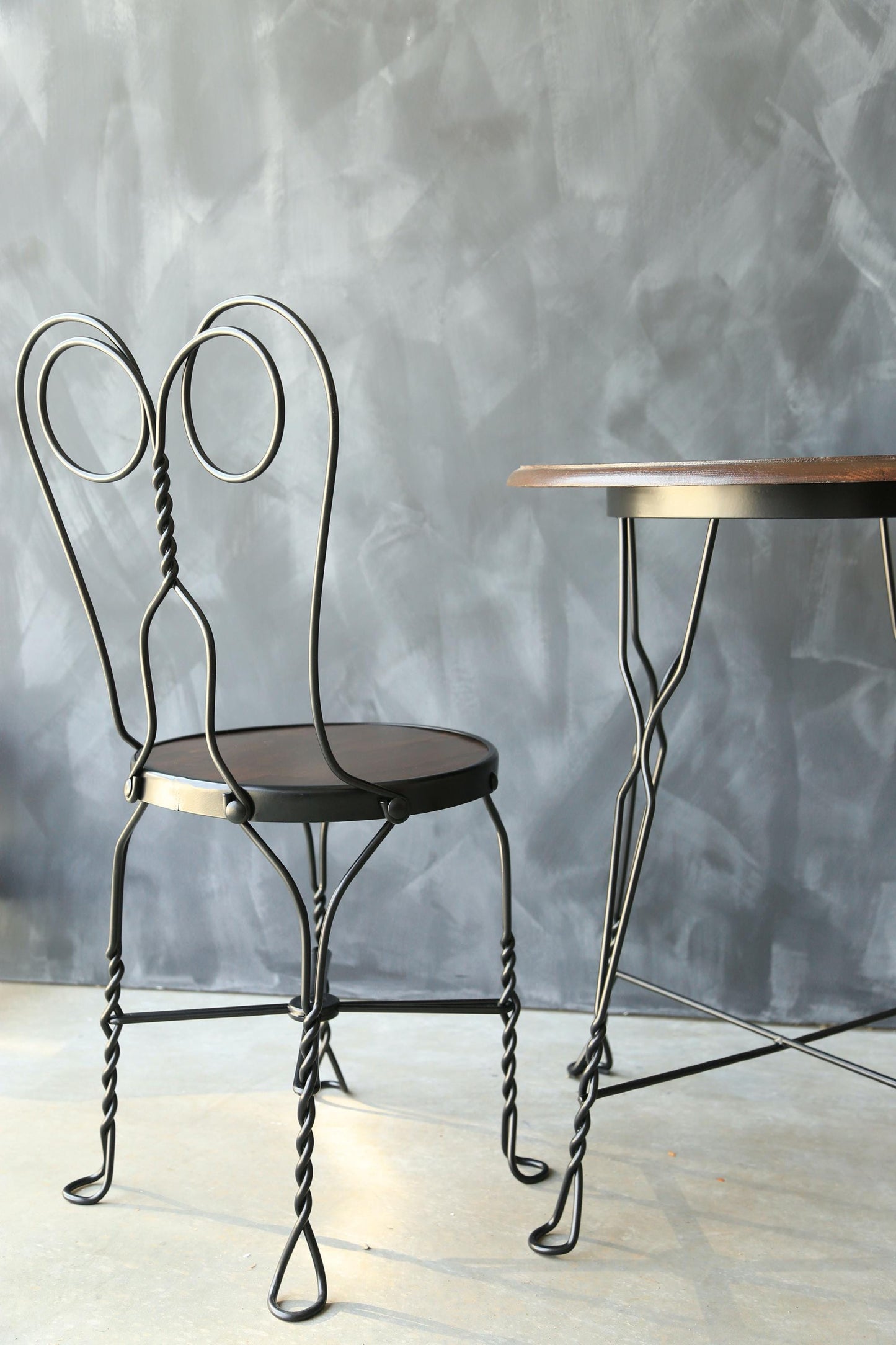 Antique Cafe Bistro set