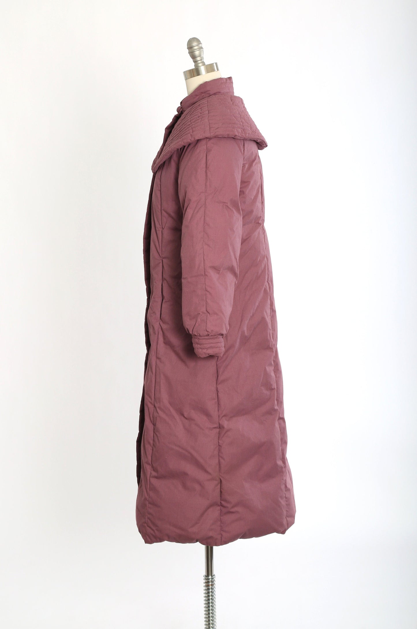 Miya & Yoshi puffer parka | Vintage 90s purple quilted down puffer coat jacket