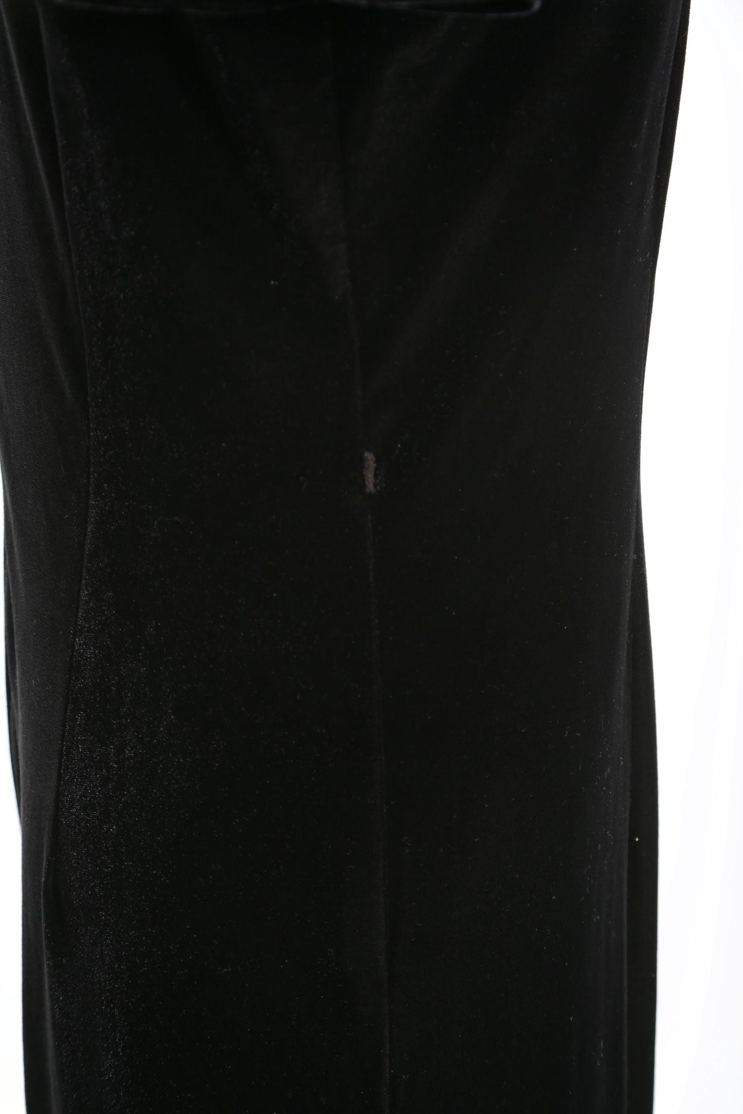 Y2K black velvet jumpsuit