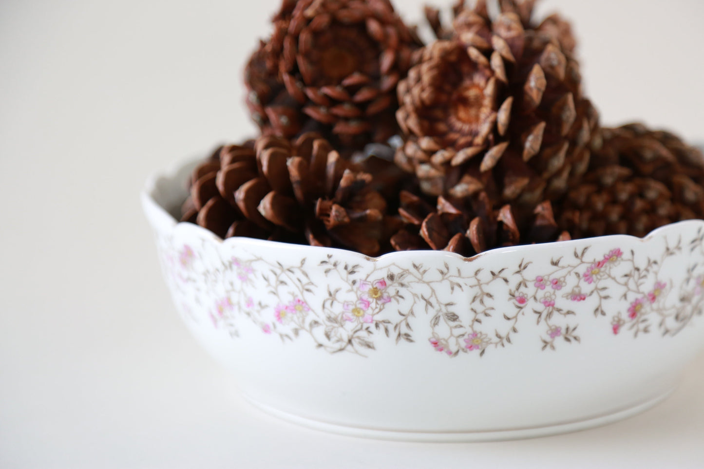 Vintage French Limoges floral Bowl