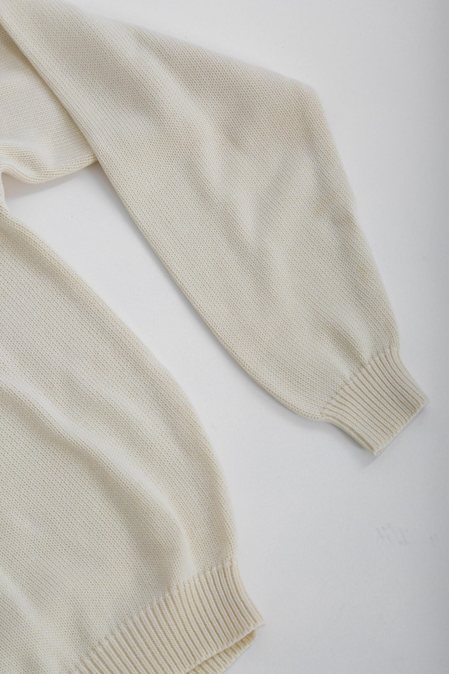 80s Nautical white knit sweater