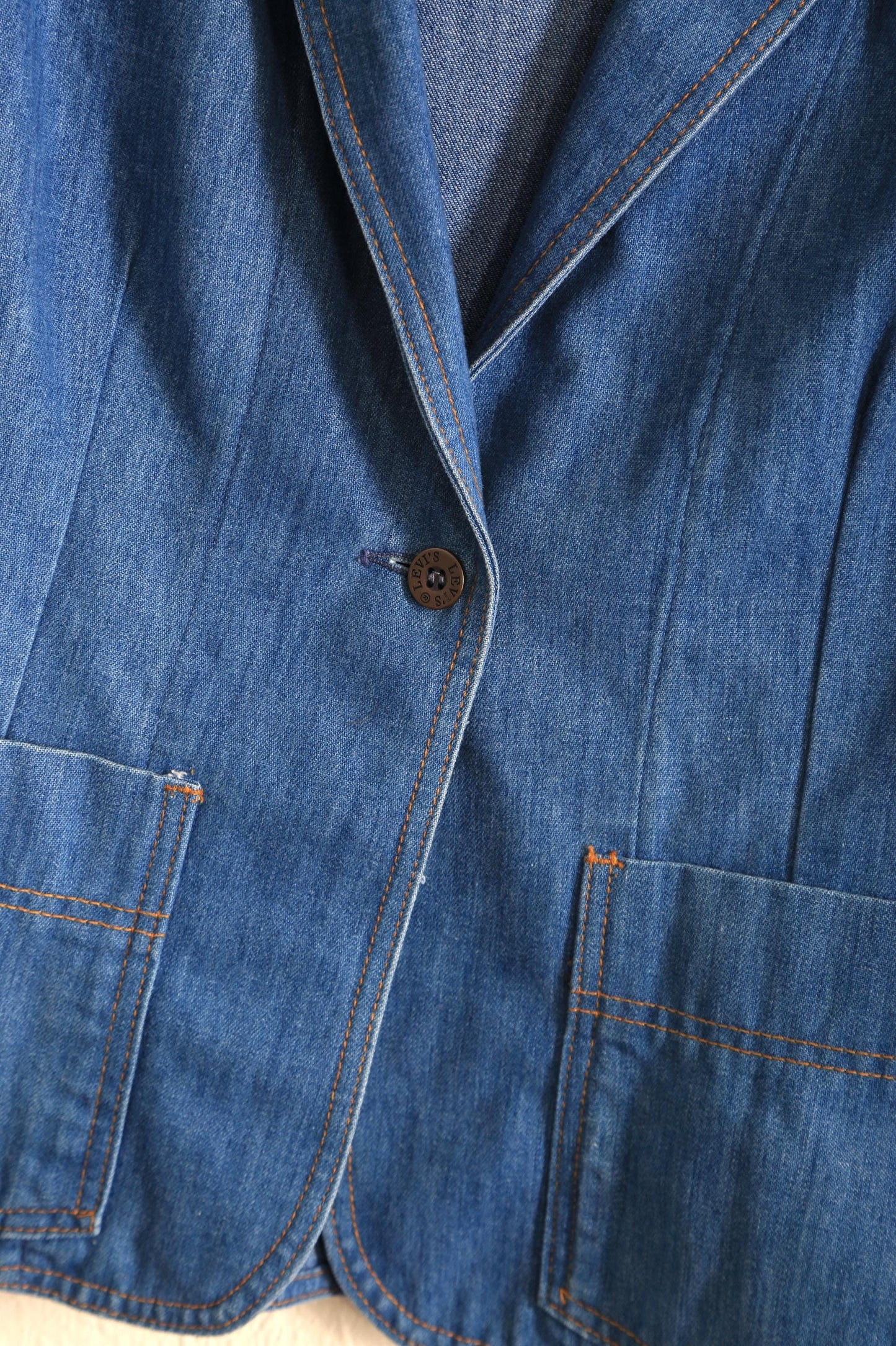 70s LEVIS denim blazer
