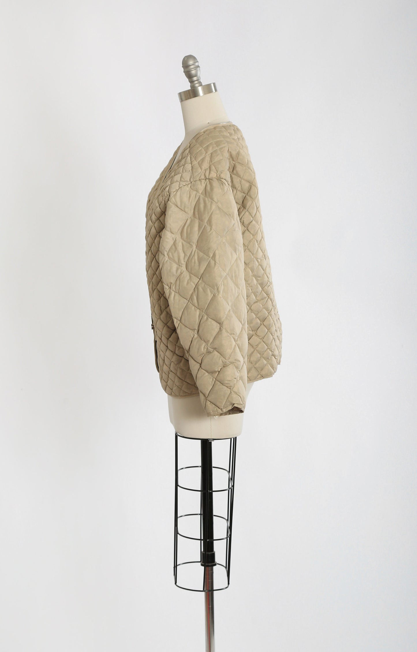 Quilted down filled liner jacket