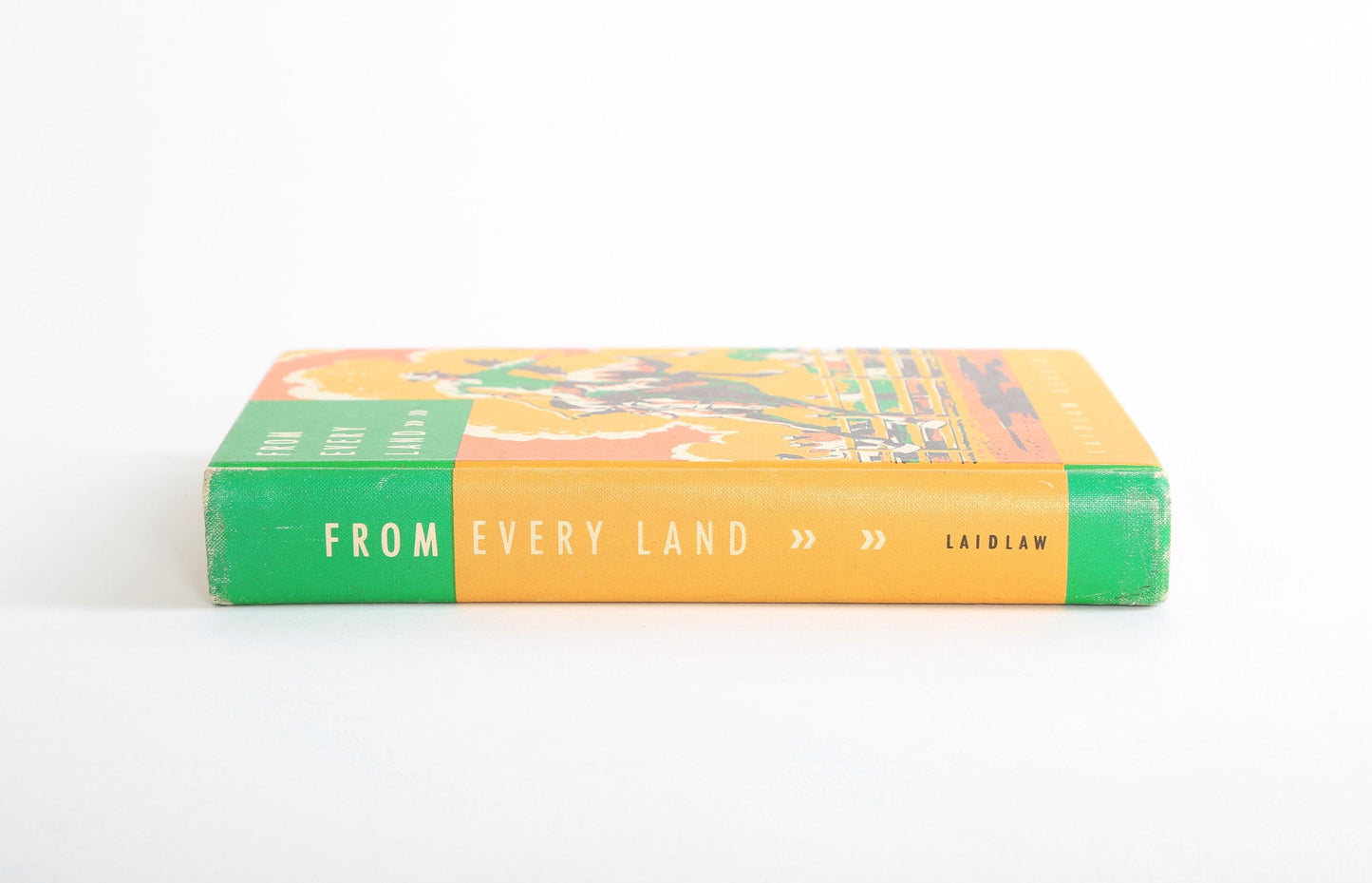 1955 From Every Land Laidlaw readers Vintage book