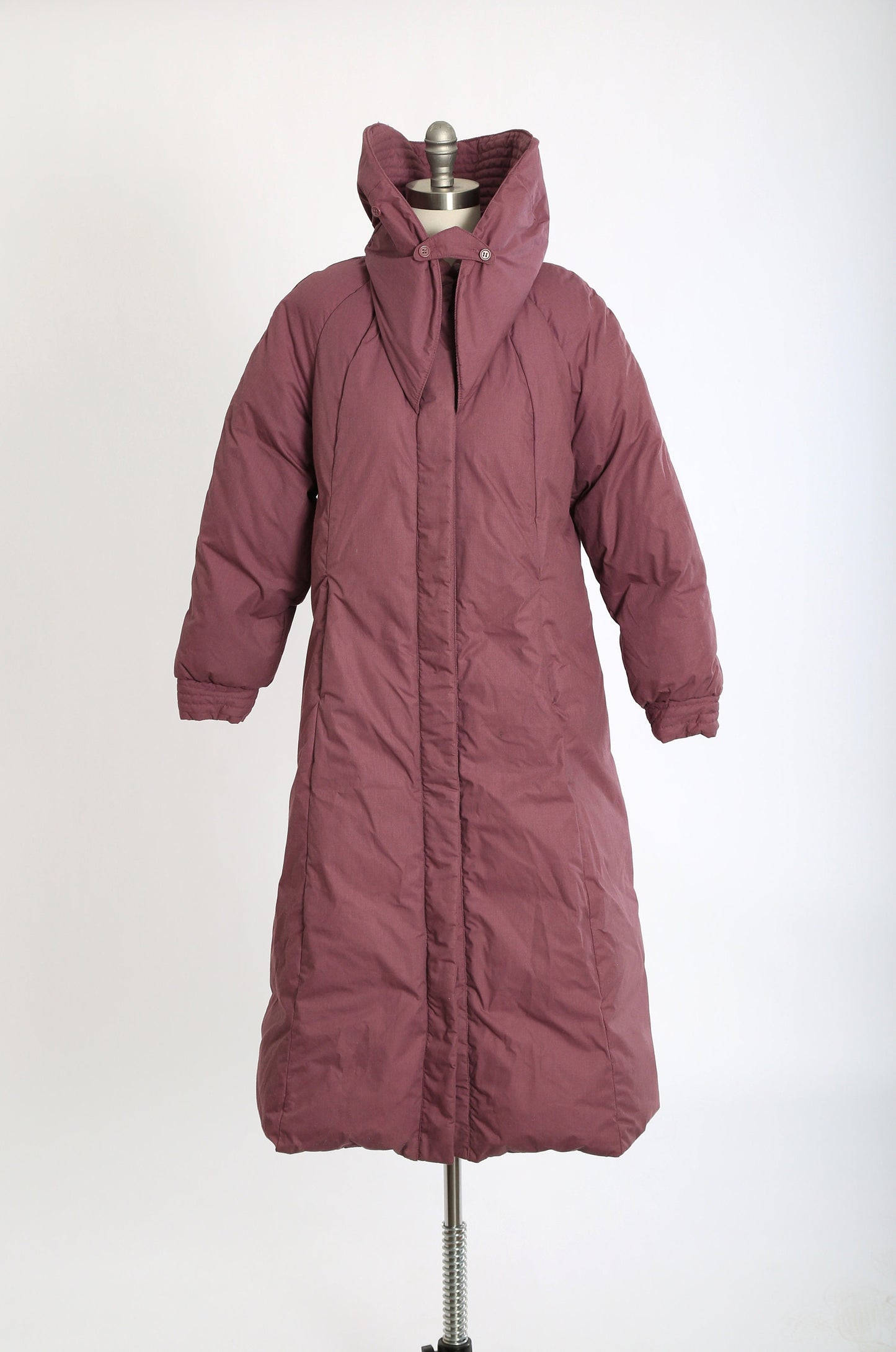 Miya & Yoshi puffer parka | Vintage 90s purple quilted down puffer coat jacket