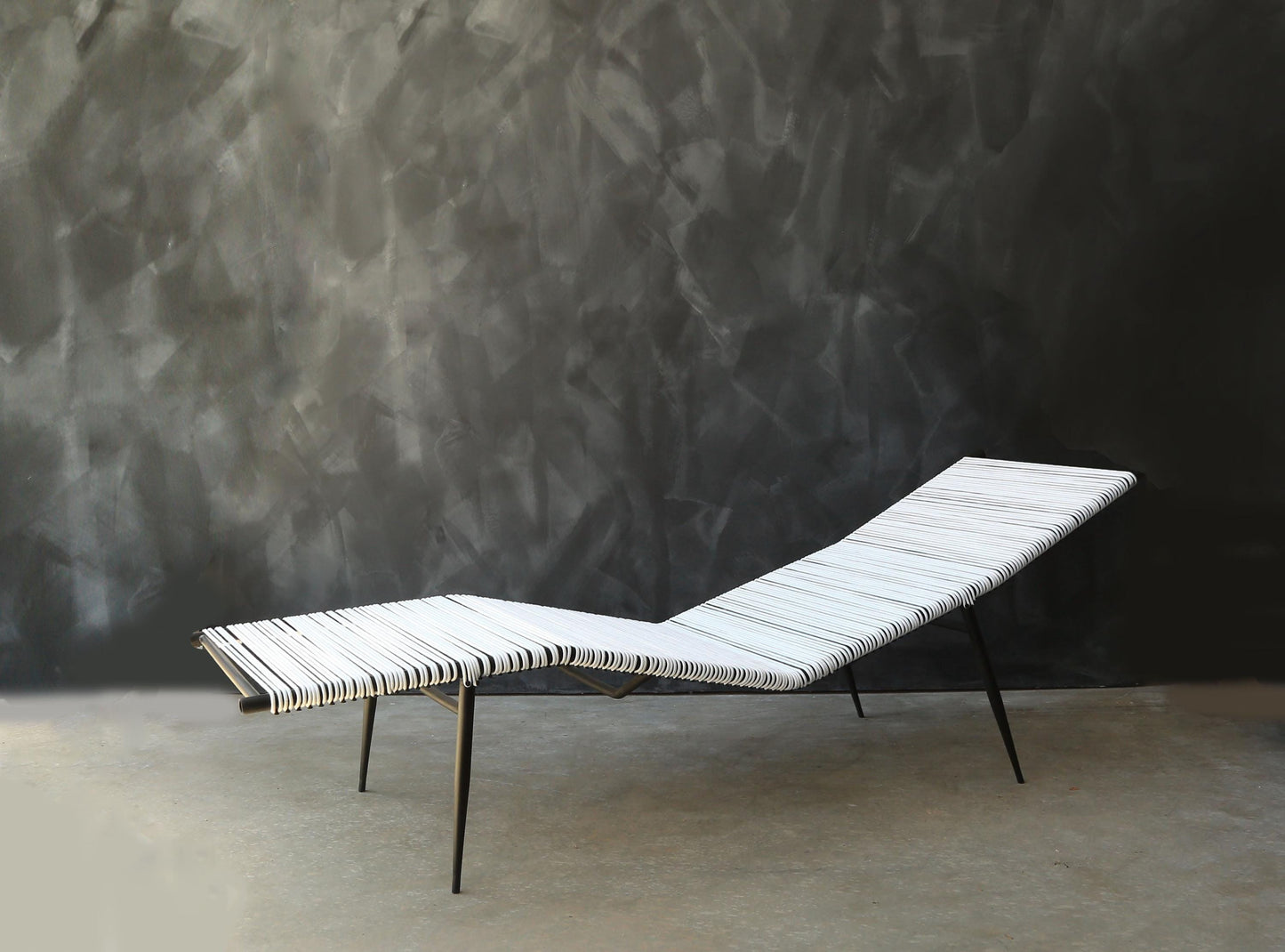 Walter Lamb Surfline lounger | Vintage Walter Lamb outdoor lounge chair