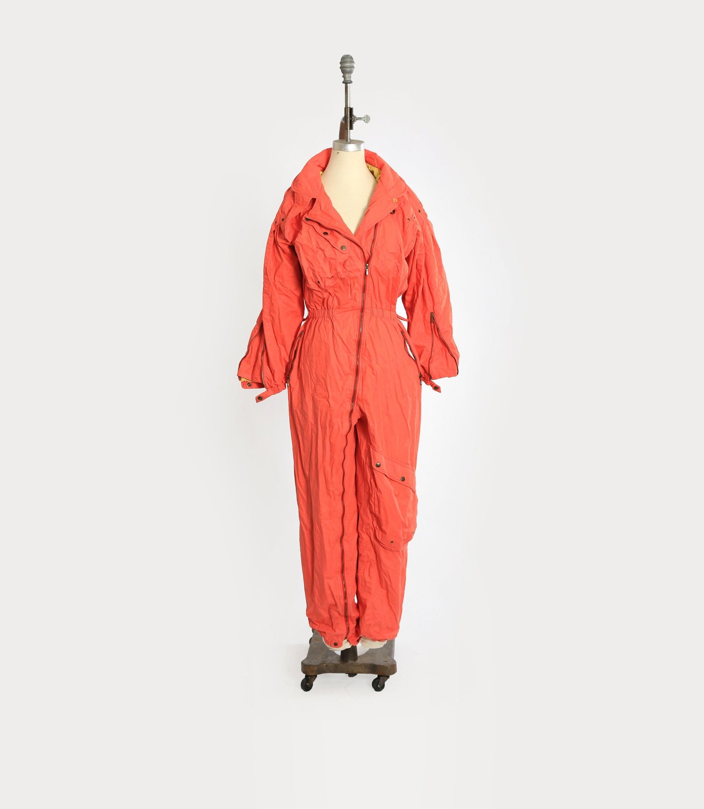 HEAD Ski snowsuit | Vintage 80s 90s Head orange snowsuit skiwear snowboarding coveralls